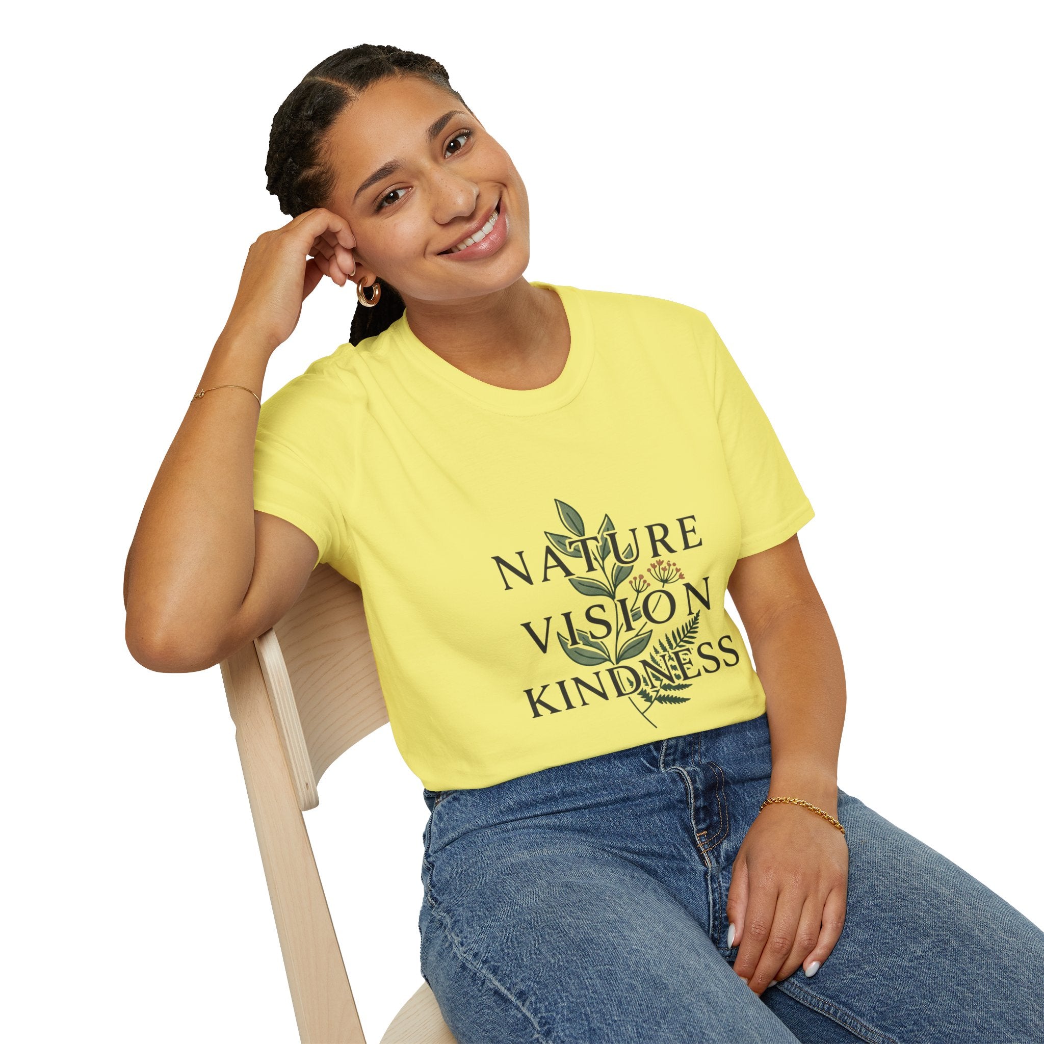NVK NATURE VISION TEE™ — Botanical Graphic, Everyday Wear