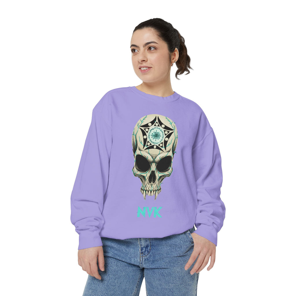 NVK BUGA SPHERE SKULL SWEATSHIRT™ — Graphic Crewneck