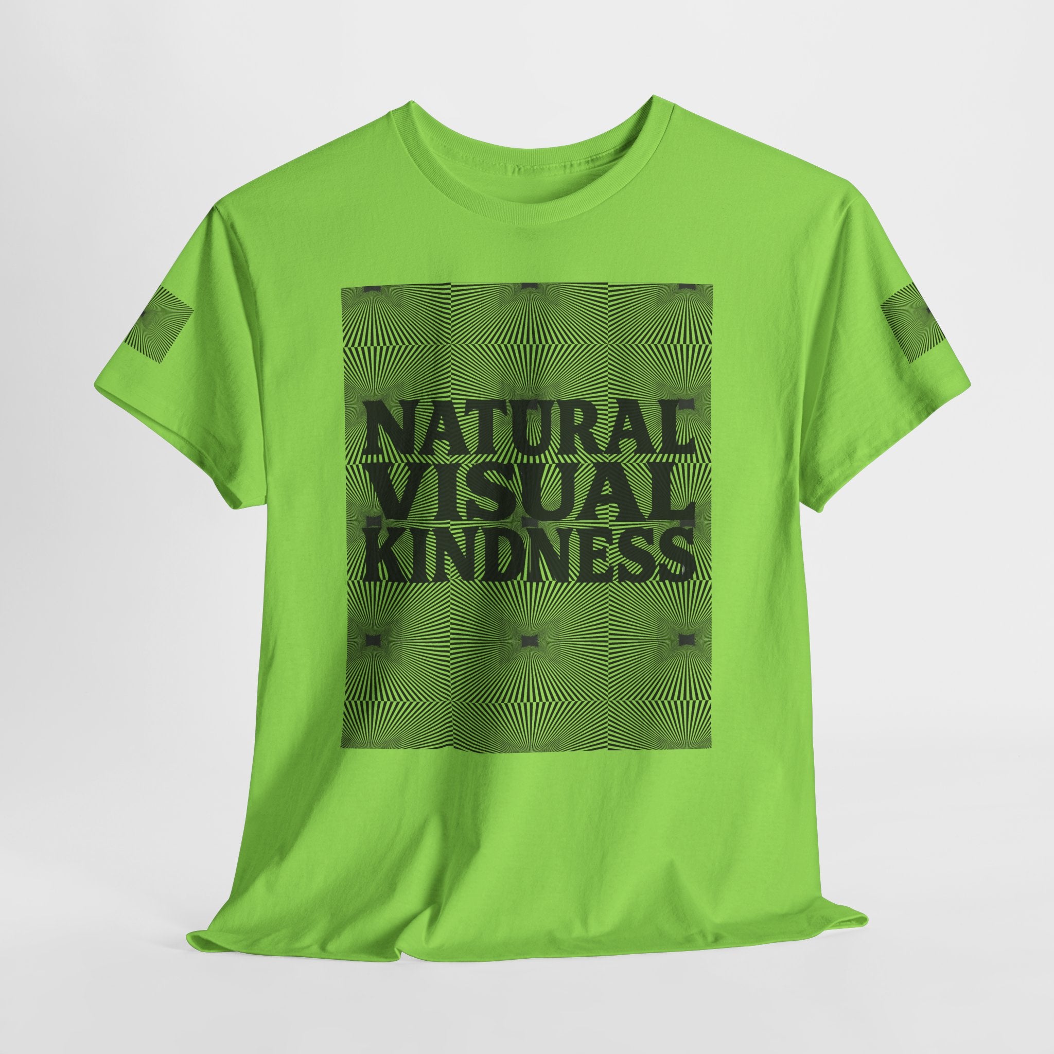 NVK NATURAL VISUAL KINDNESS TEE™ — Optical Art Graphic
