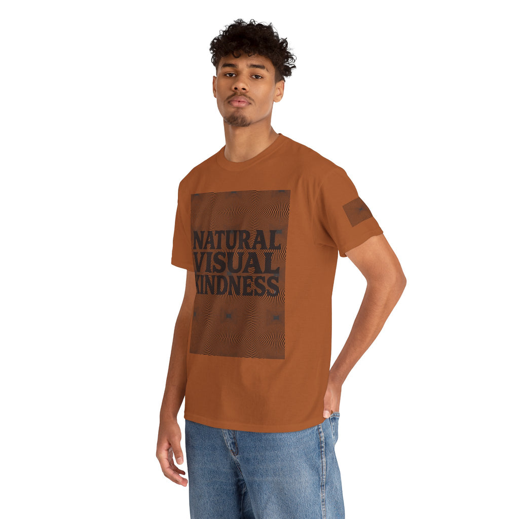 NVK NATURAL VISUAL KINDNESS TEE™ — Optical Art Graphic