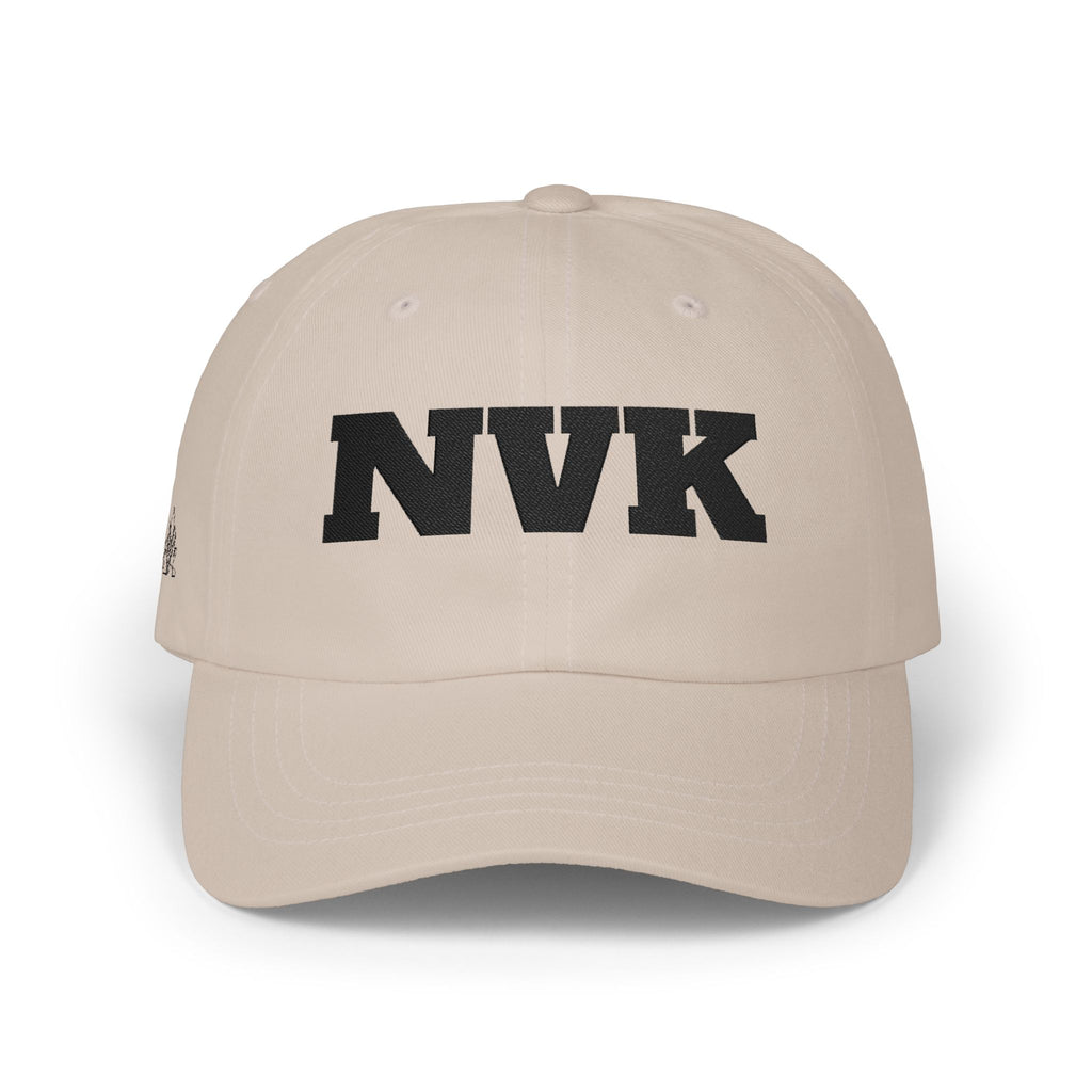 NVK EMBROIDERED DAD CAP™ — Classic White Baseball Hat