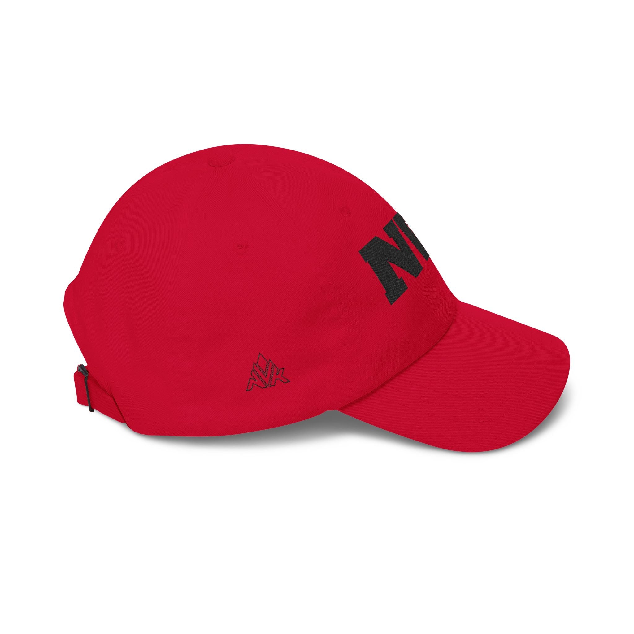 NVK EMBROIDERED DAD CAP™ — Classic White Baseball Hat