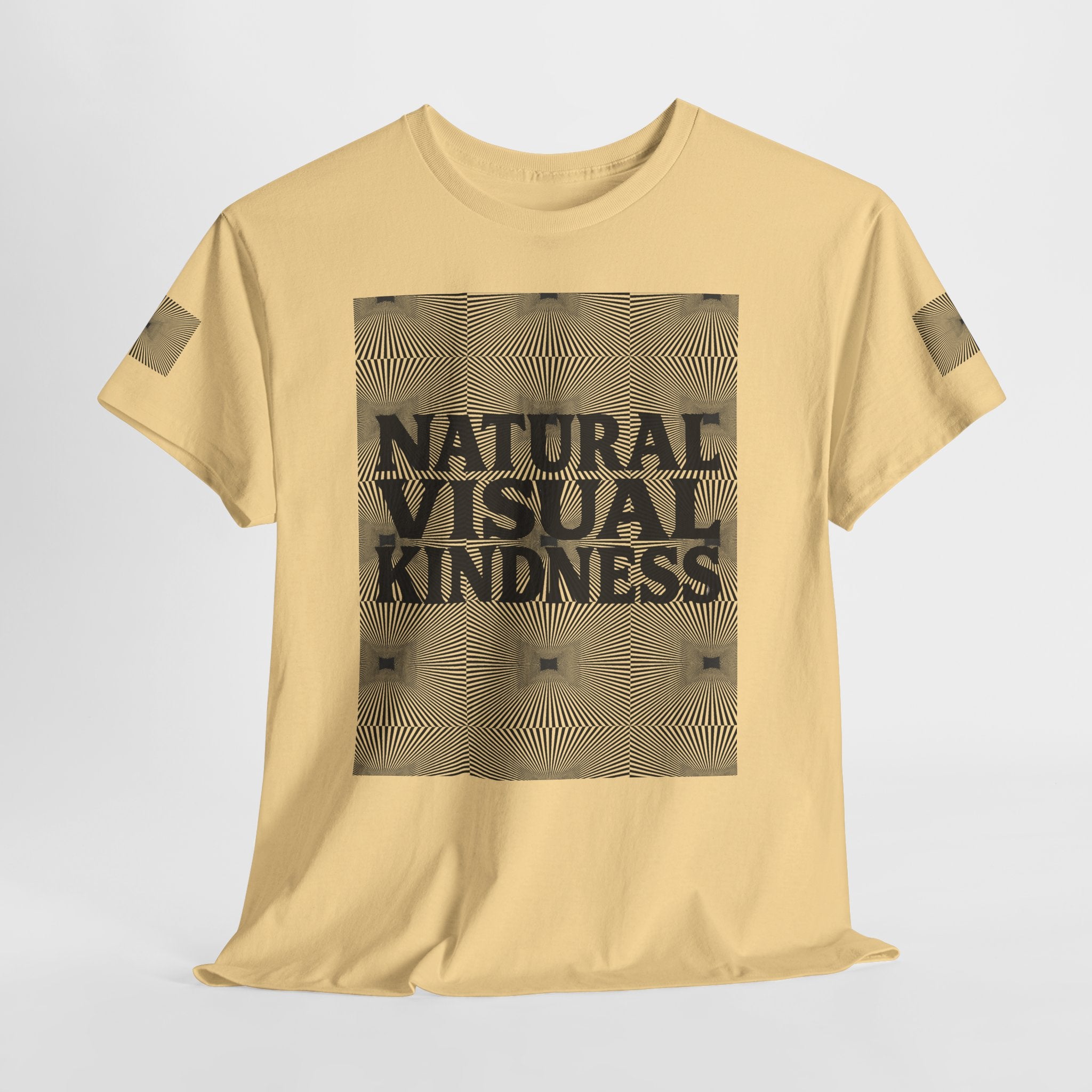 NVK NATURAL VISUAL KINDNESS TEE™ — Optical Art Graphic