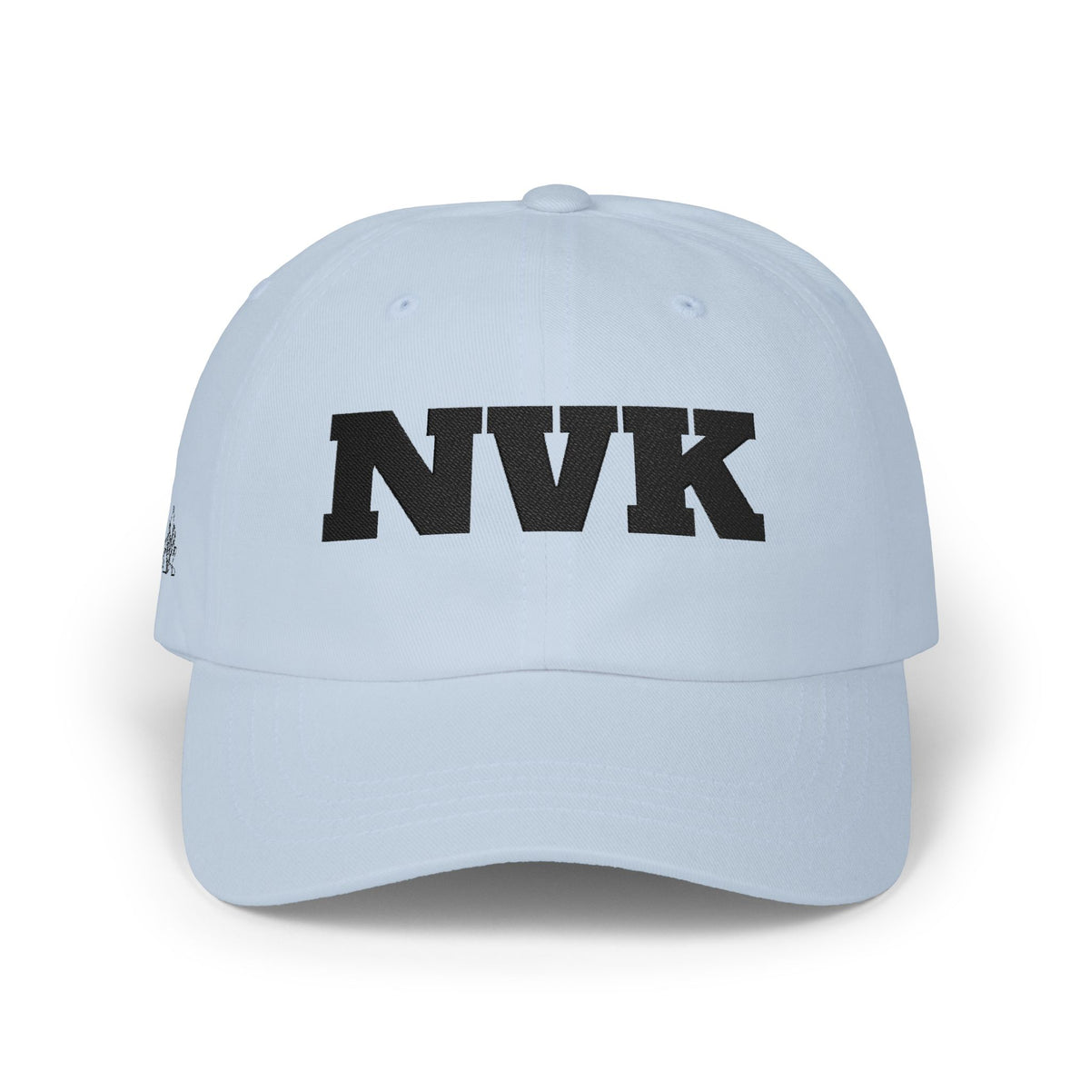 NVK EMBROIDERED DAD CAP™ — Classic White Baseball Hat