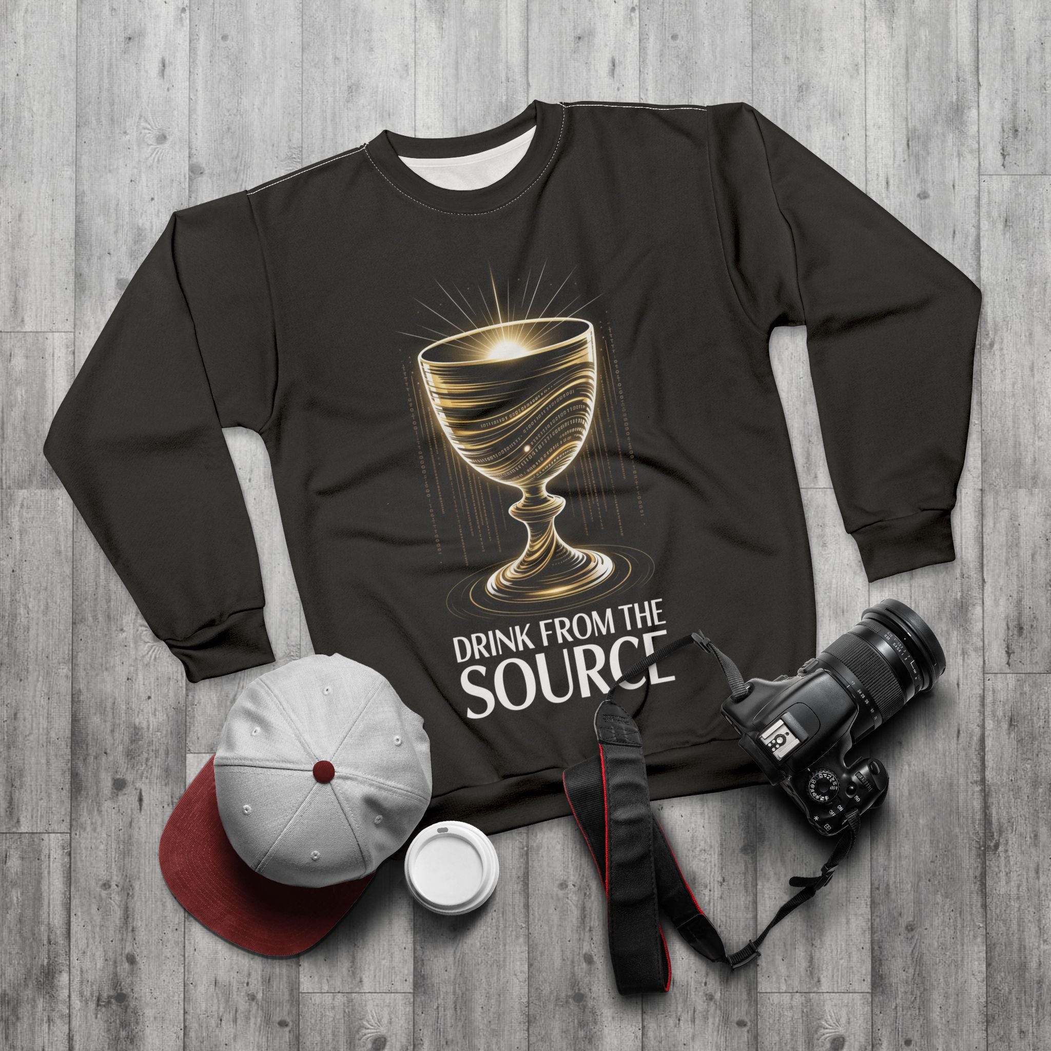 NVK DRINK FROM THE SOURCE SWEATSHIRT™ — Unisex AOP Crewneck