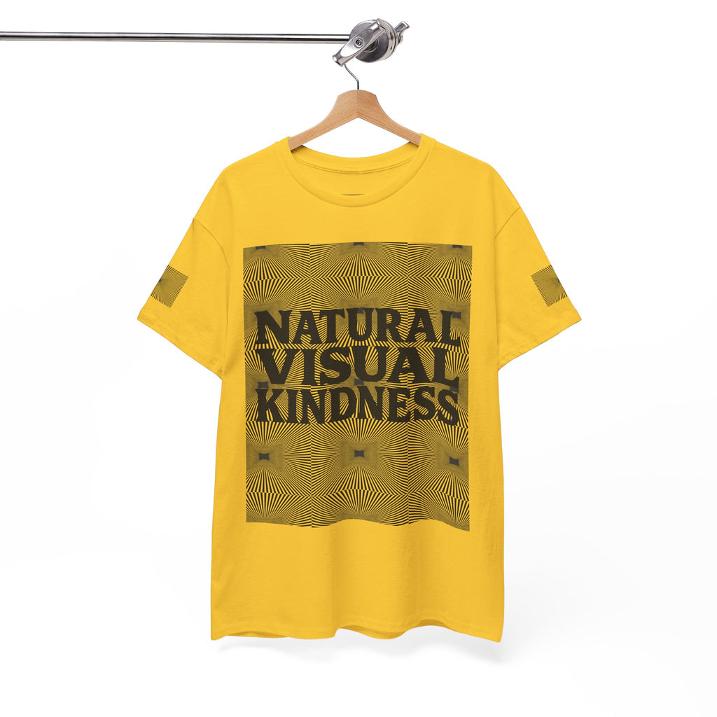 NVK NATURAL VISUAL KINDNESS TEE™ — Optical Art Graphic