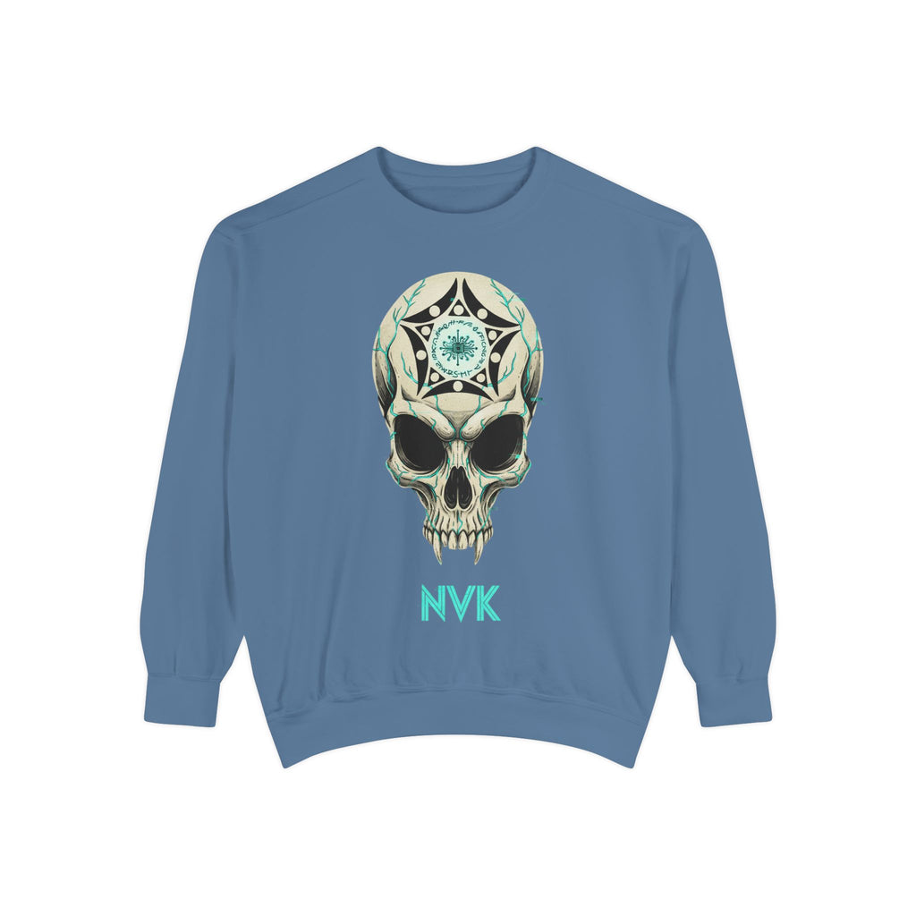 NVK BUGA SPHERE SKULL SWEATSHIRT™ — Graphic Crewneck