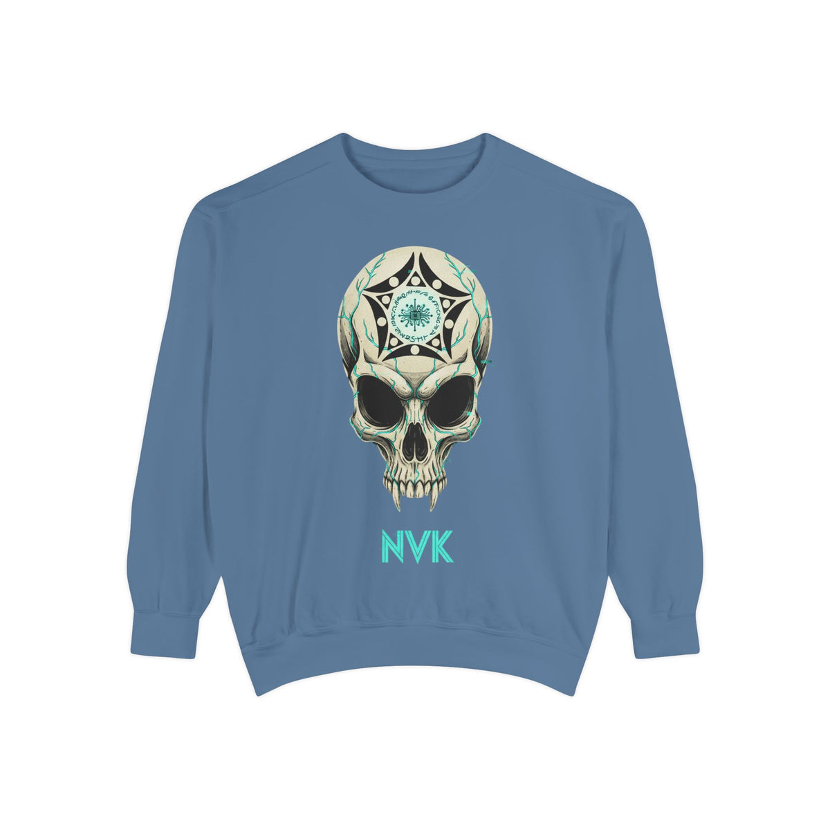 NVK BUGA SPHERE SKULL SWEATSHIRT™ — Graphic Crewneck