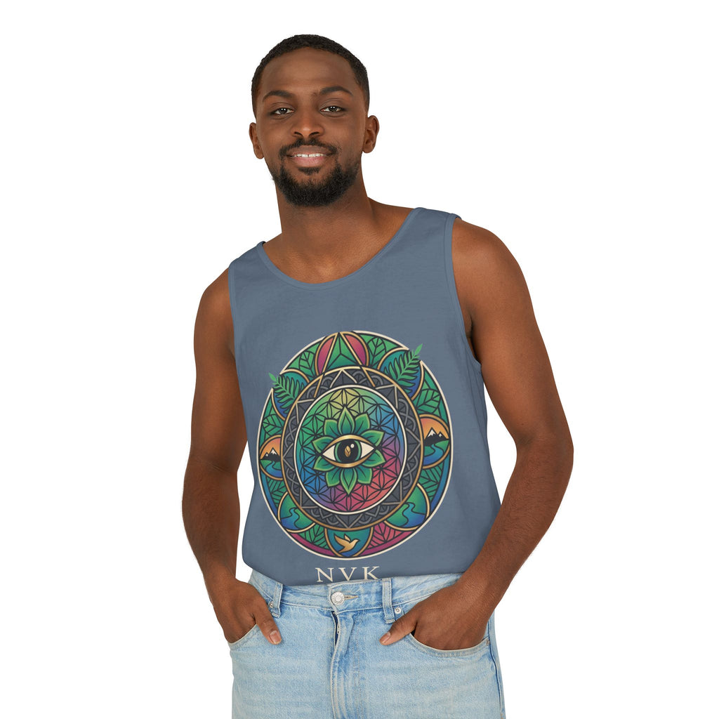 NVK MANDALA EYE TANK™ — Unisex Spiritual Graphic