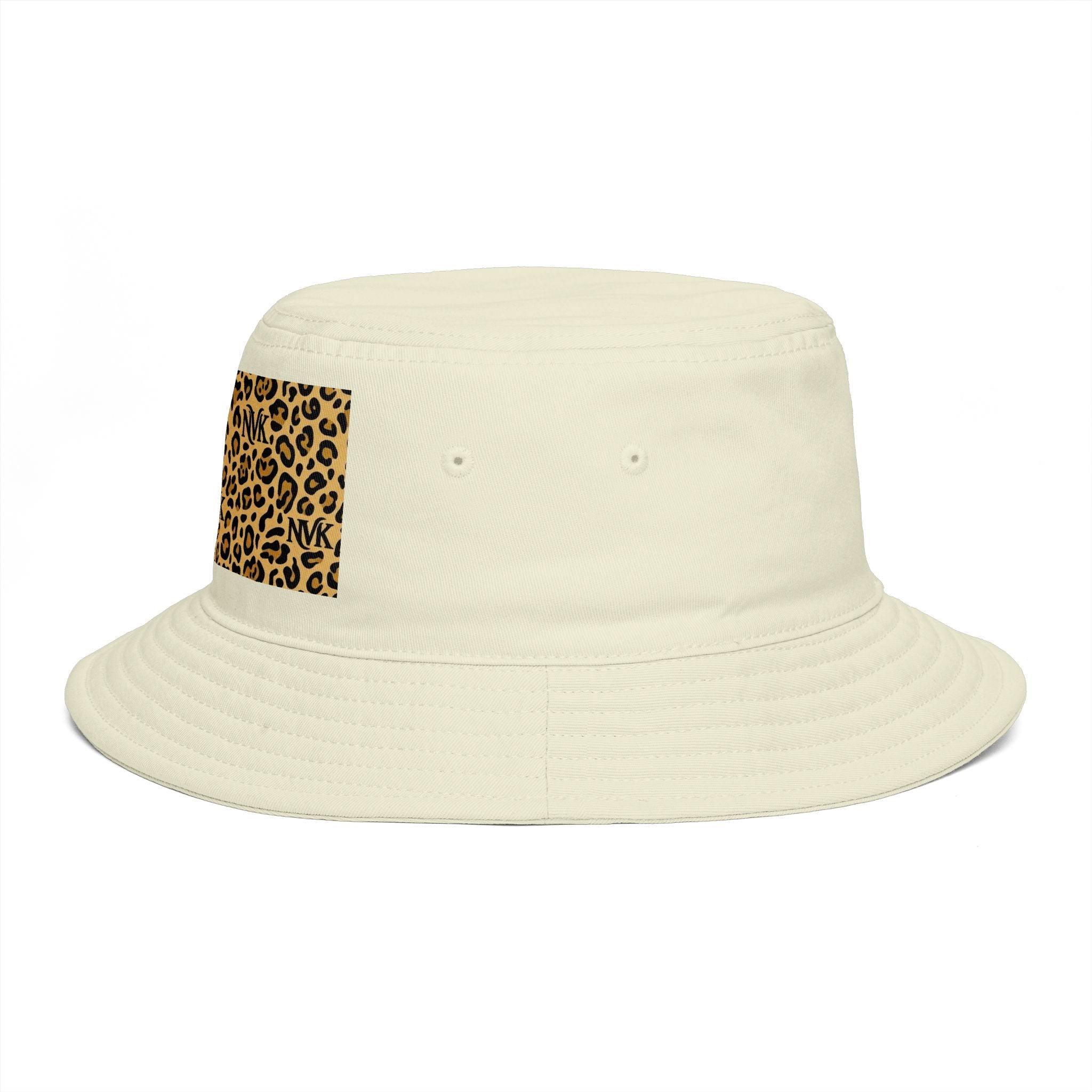 NVK LEOPARD BUCKET HAT™ — Brown Safari Print Sun Hat