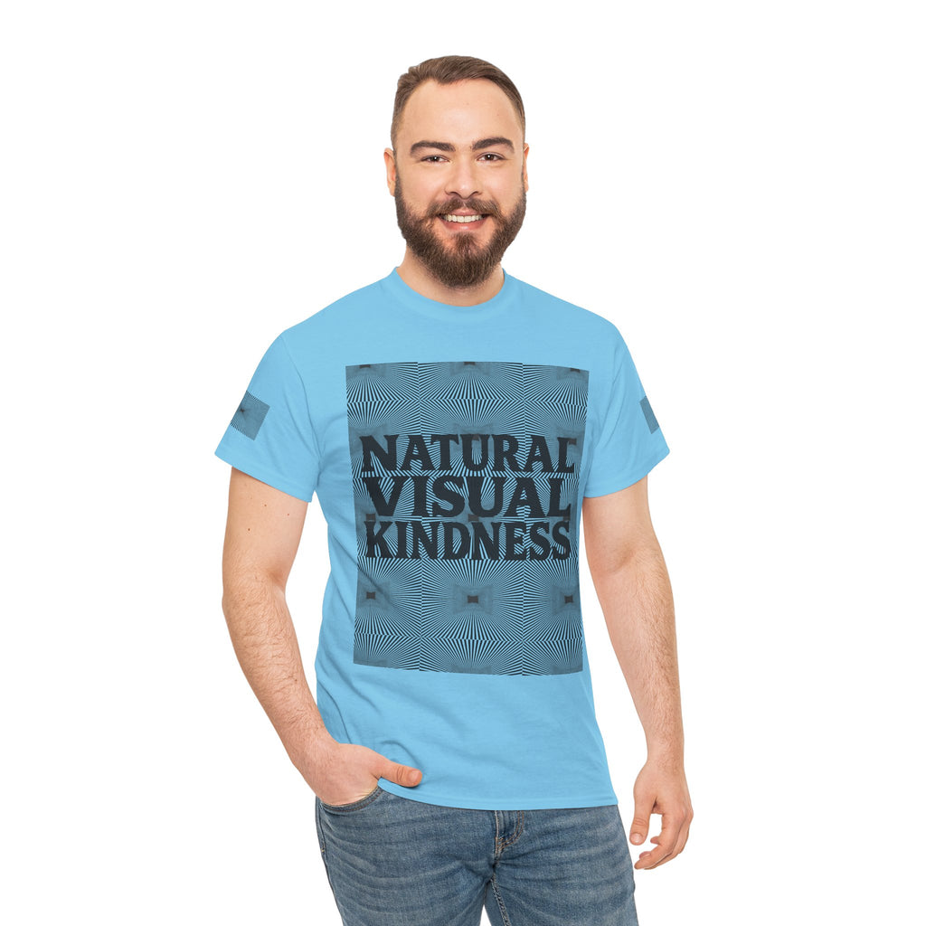 NVK NATURAL VISUAL KINDNESS TEE™ — Optical Art Graphic