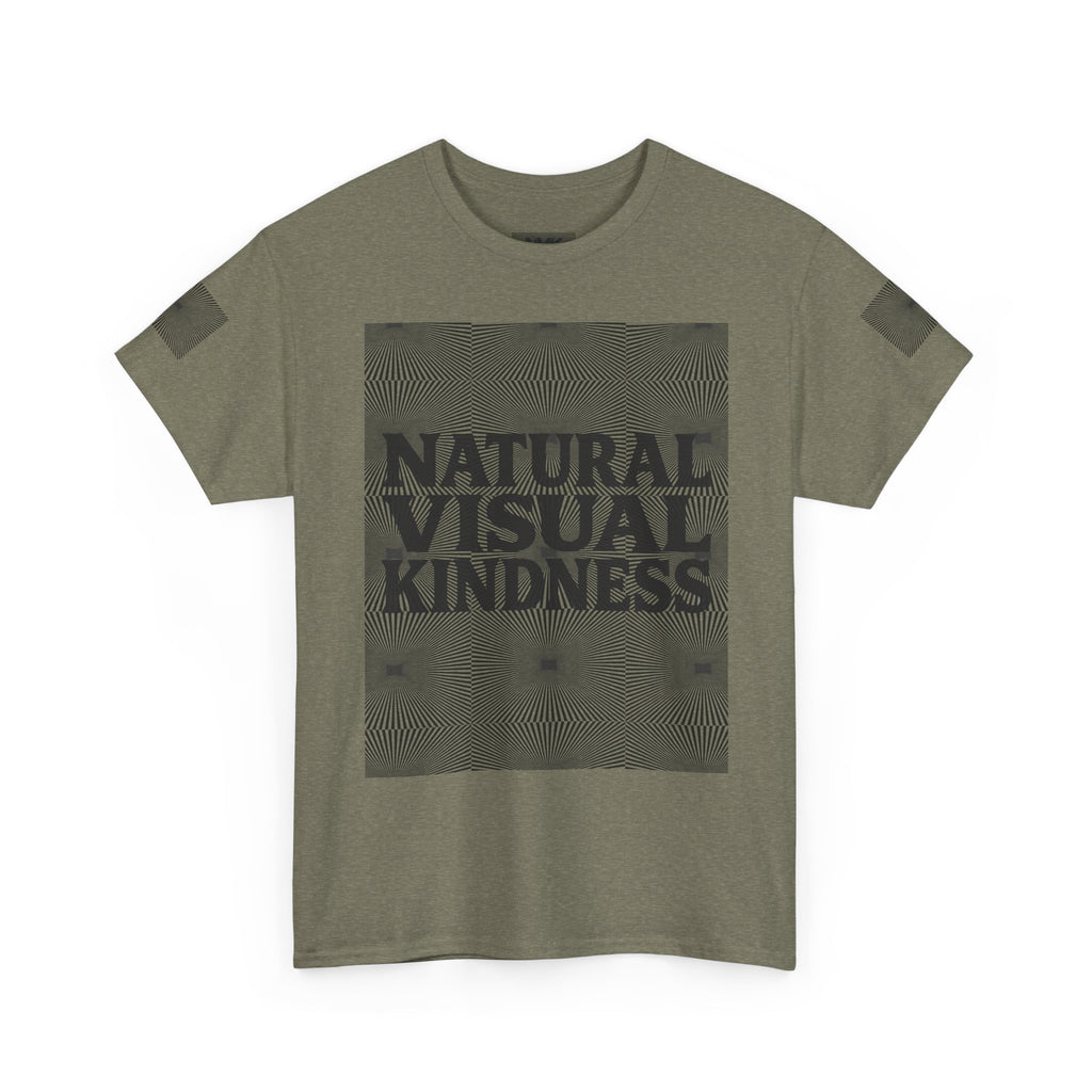 NVK NATURAL VISUAL KINDNESS TEE™ — Optical Art Graphic