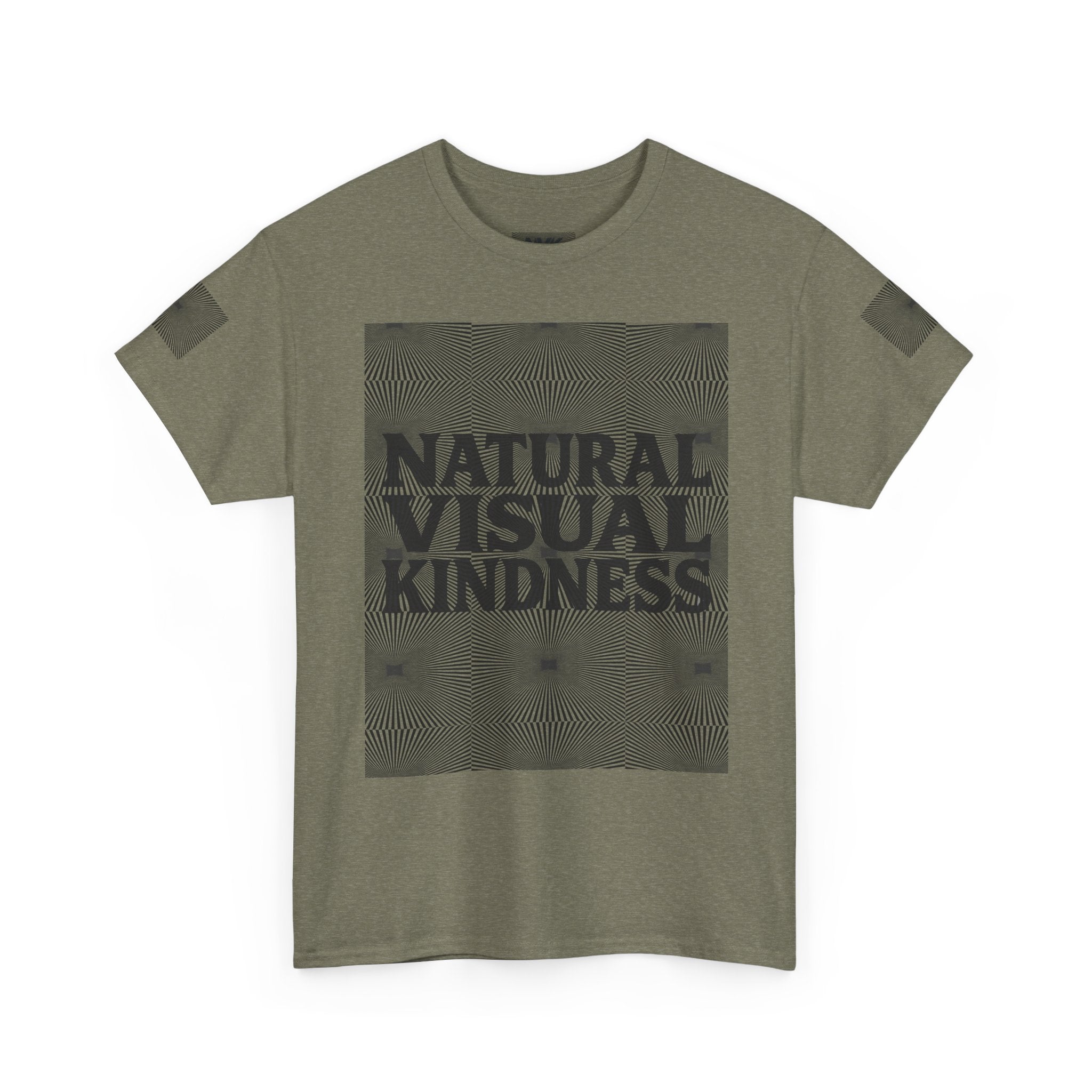 NVK NATURAL VISUAL KINDNESS TEE™ — Optical Art Graphic