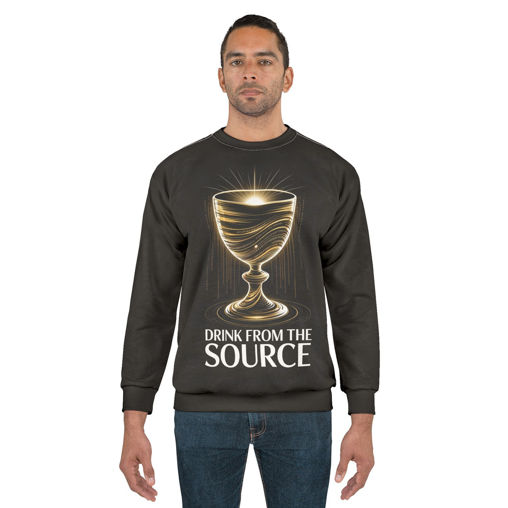 NVK DRINK FROM THE SOURCE SWEATSHIRT™ — Unisex AOP Crewneck