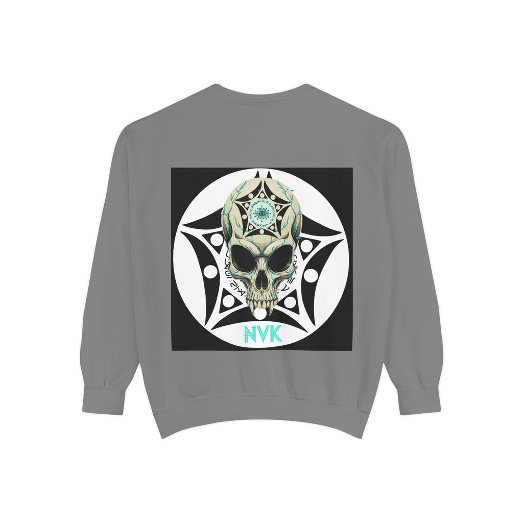 NVK BUGA SPHERE SKULL SWEATSHIRT™ — Graphic Crewneck