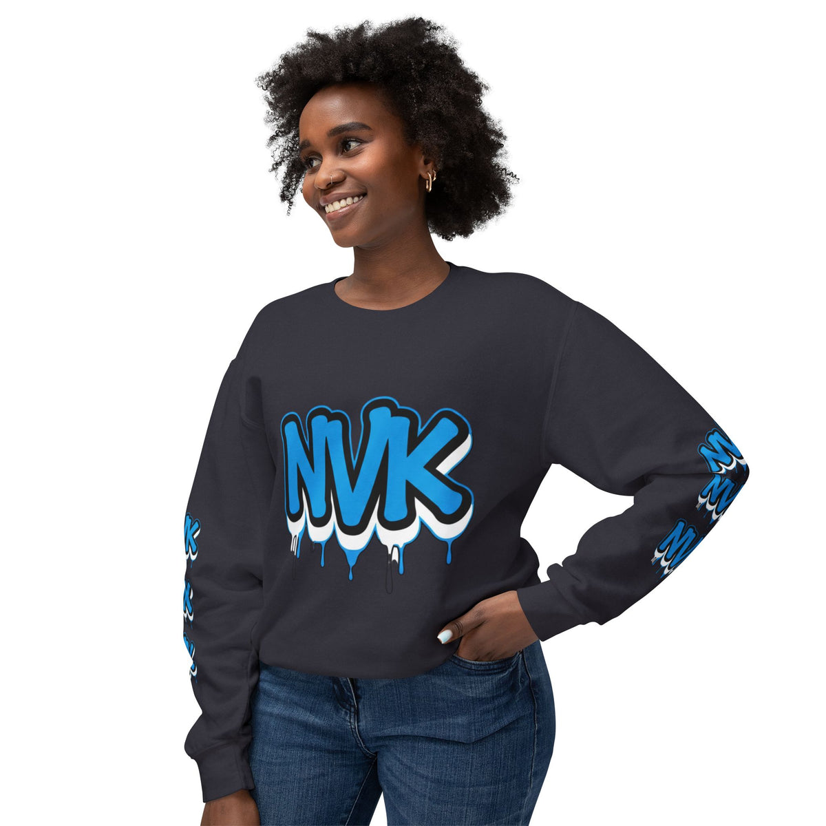 NVK GRAFFITI CREWNECK™ — Drip Streetwear Pullover