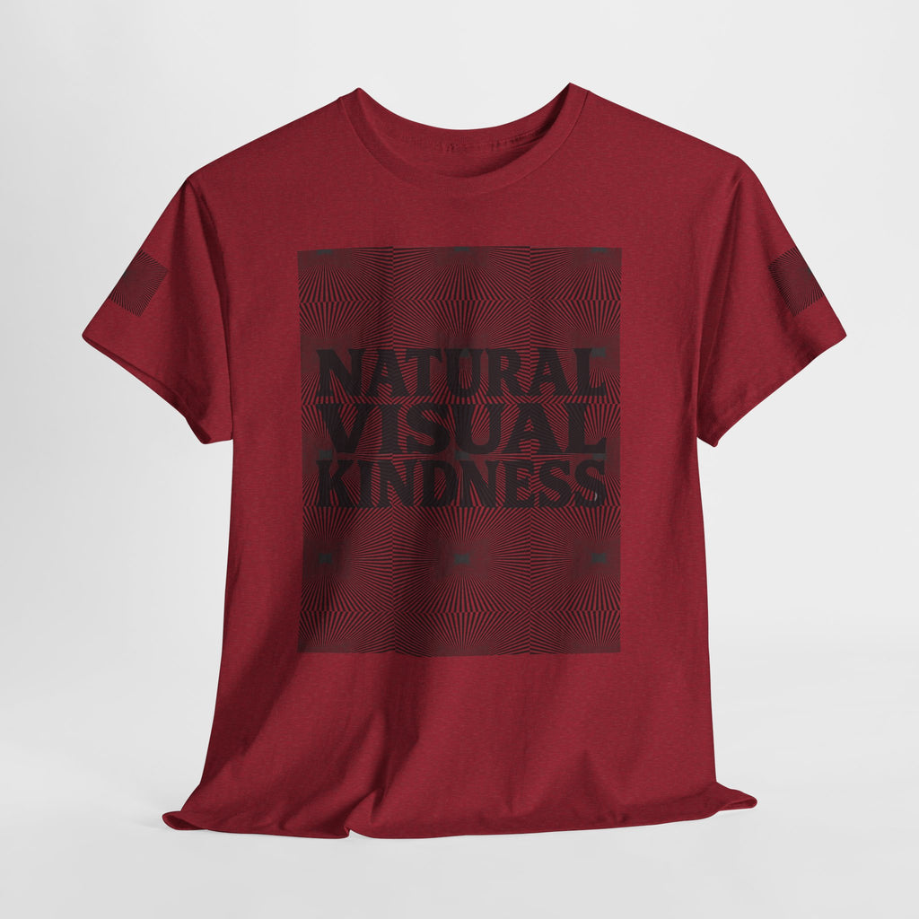 NVK NATURAL VISUAL KINDNESS TEE™ — Optical Art Graphic