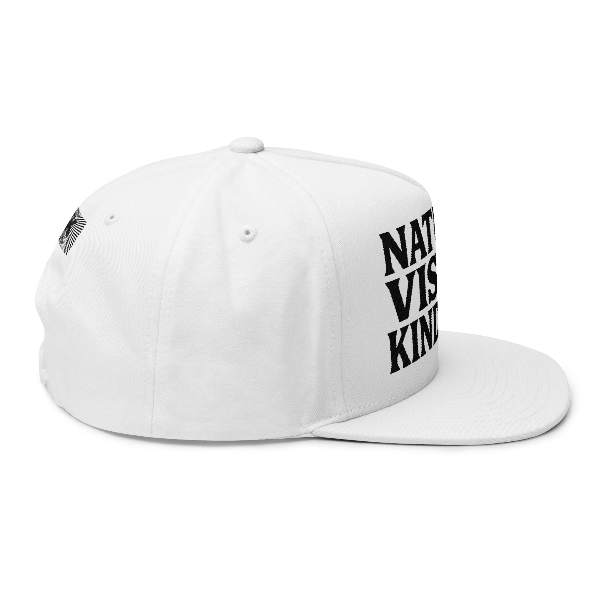 NVK NATURAL VISUAL KINDNESS FLAT BILL CAP™ — Embroidered Snapback