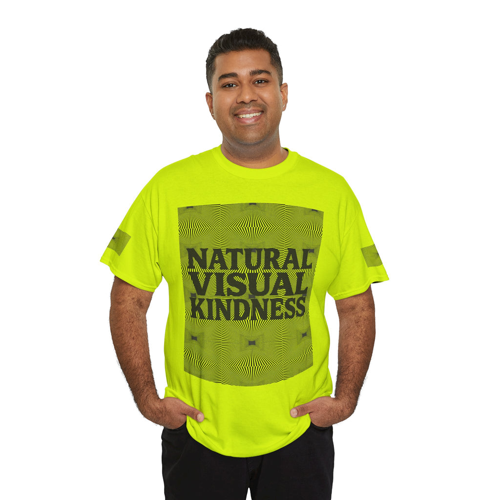 NVK NATURAL VISUAL KINDNESS TEE™ — Optical Art Graphic
