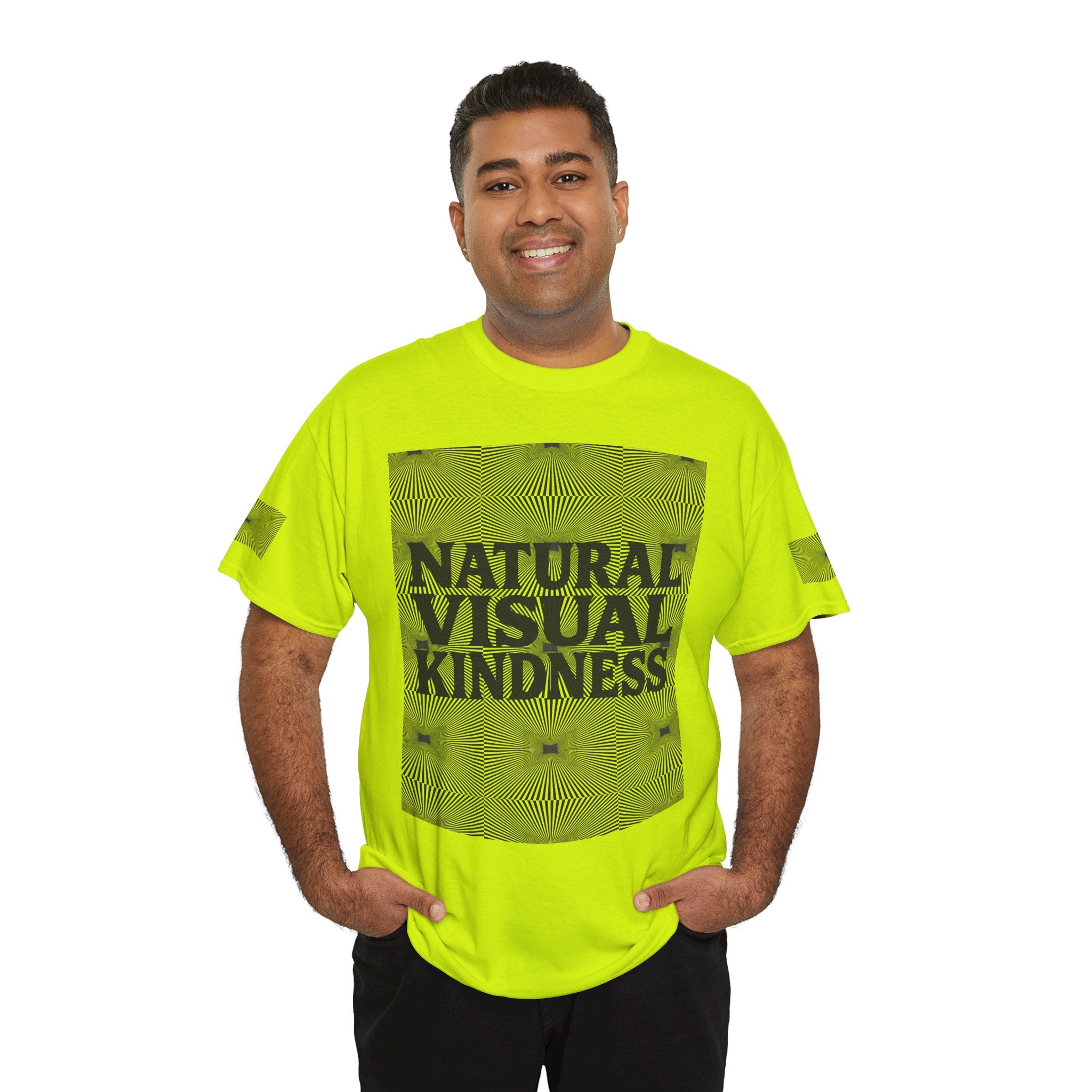 NVK NATURAL VISUAL KINDNESS TEE™ — Optical Art Graphic