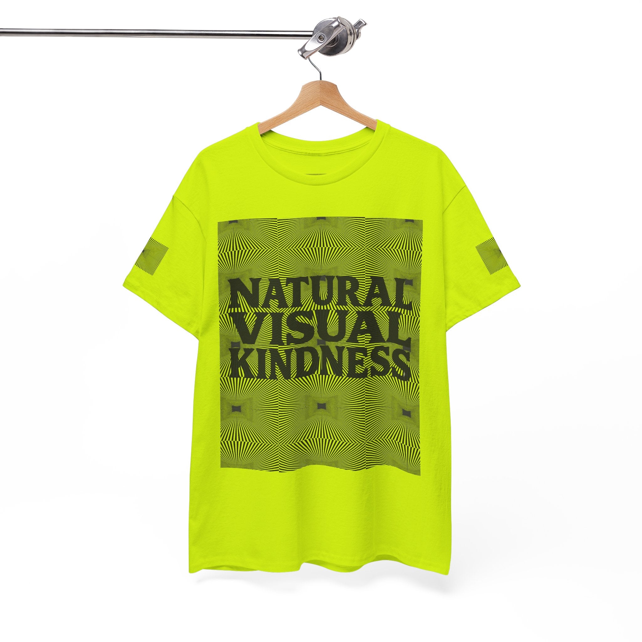 NVK NATURAL VISUAL KINDNESS TEE™ — Optical Art Graphic