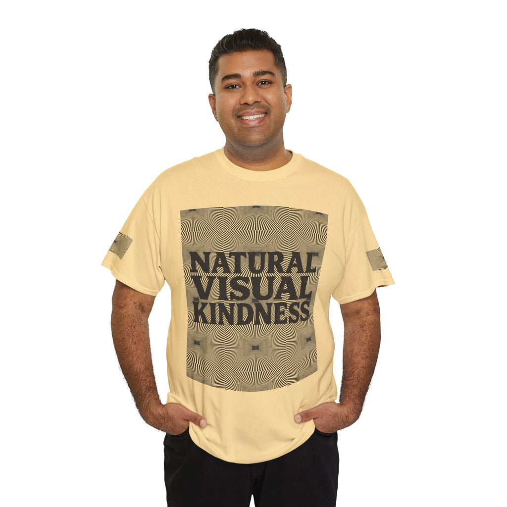 NVK NATURAL VISUAL KINDNESS TEE™ — Optical Art Graphic