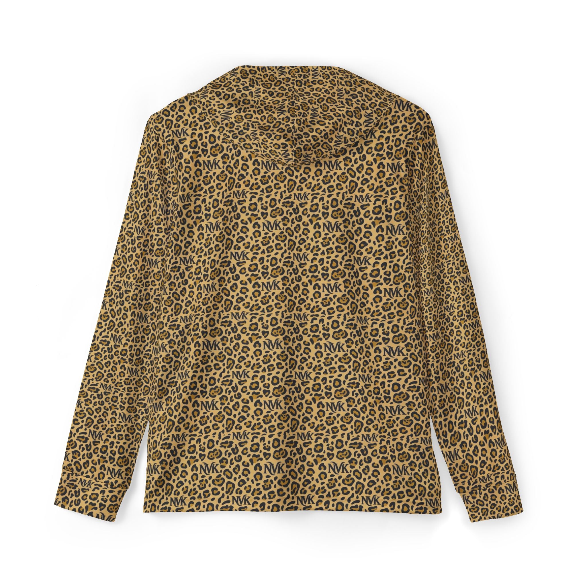 NVK LEOPARD WARMUP HOODIE™ — Men's AOP Athletic Pullover