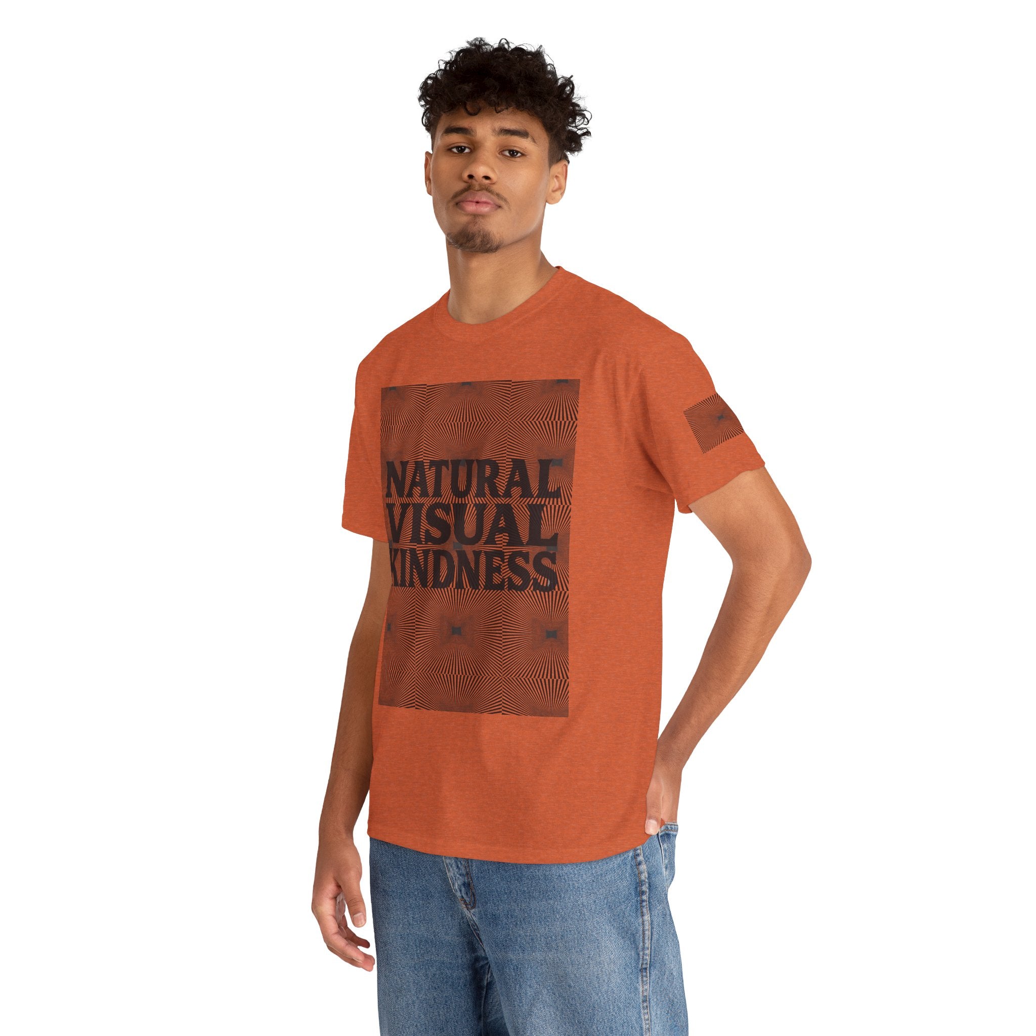 NVK NATURAL VISUAL KINDNESS TEE™ — Optical Art Graphic