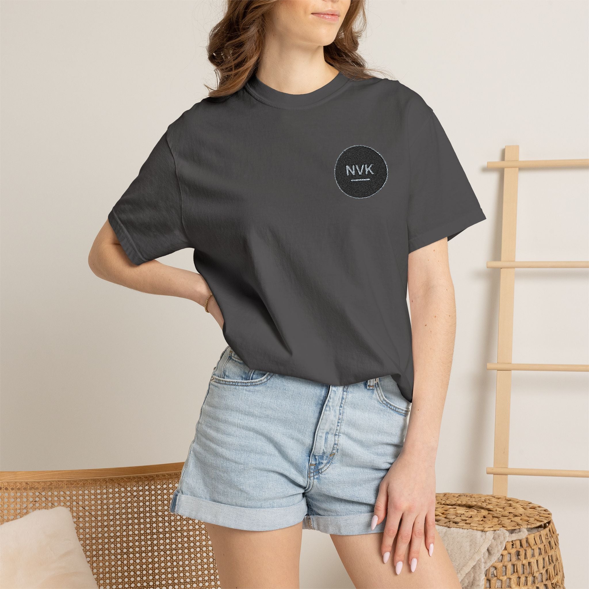 NVK GARMENT-DYED TEE™ — Unisex Heavyweight Essential