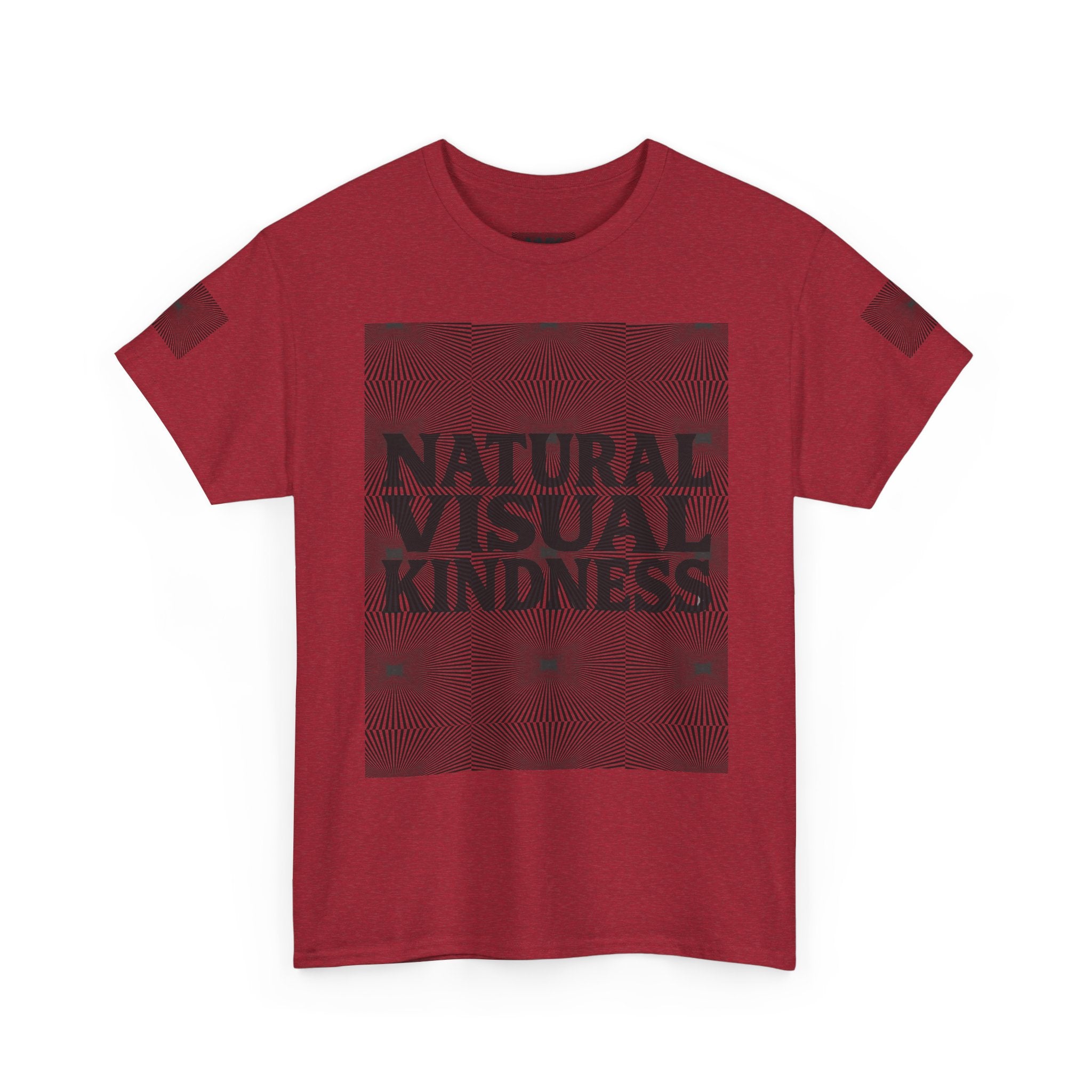 NVK NATURAL VISUAL KINDNESS TEE™ — Optical Art Graphic