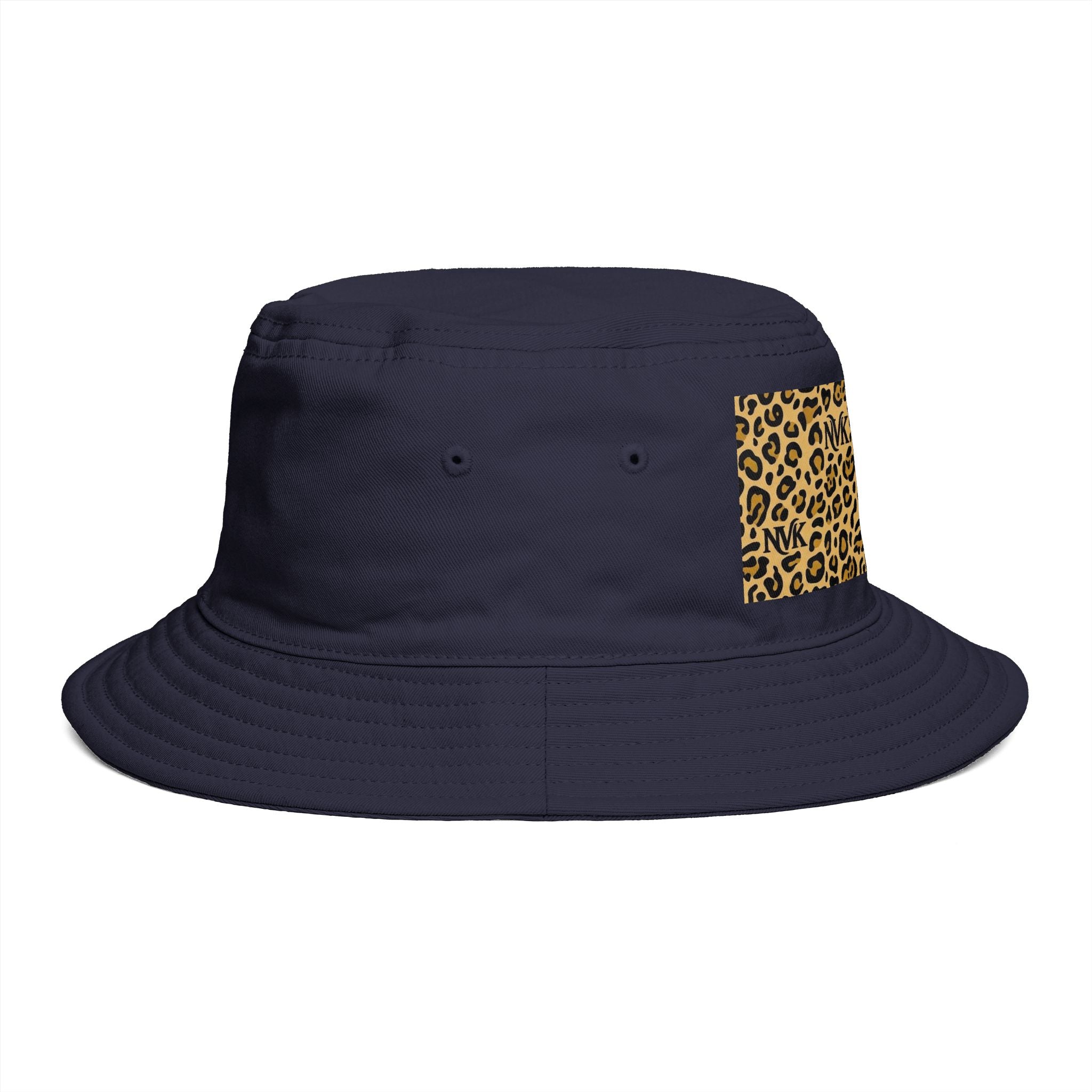 NVK LEOPARD BUCKET HAT™ — Brown Safari Print Sun Hat