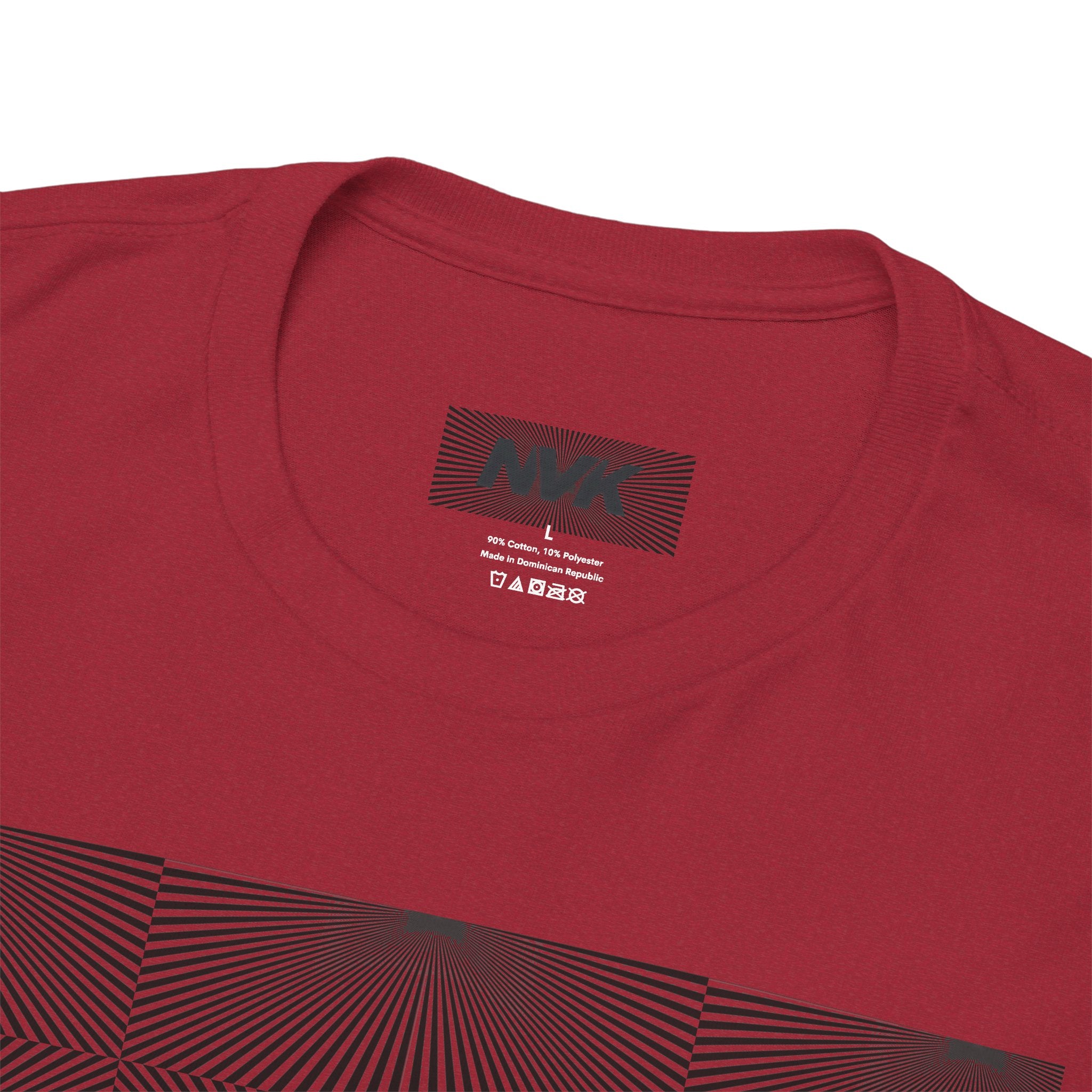 NVK NATURAL VISUAL KINDNESS TEE™ — Optical Art Graphic