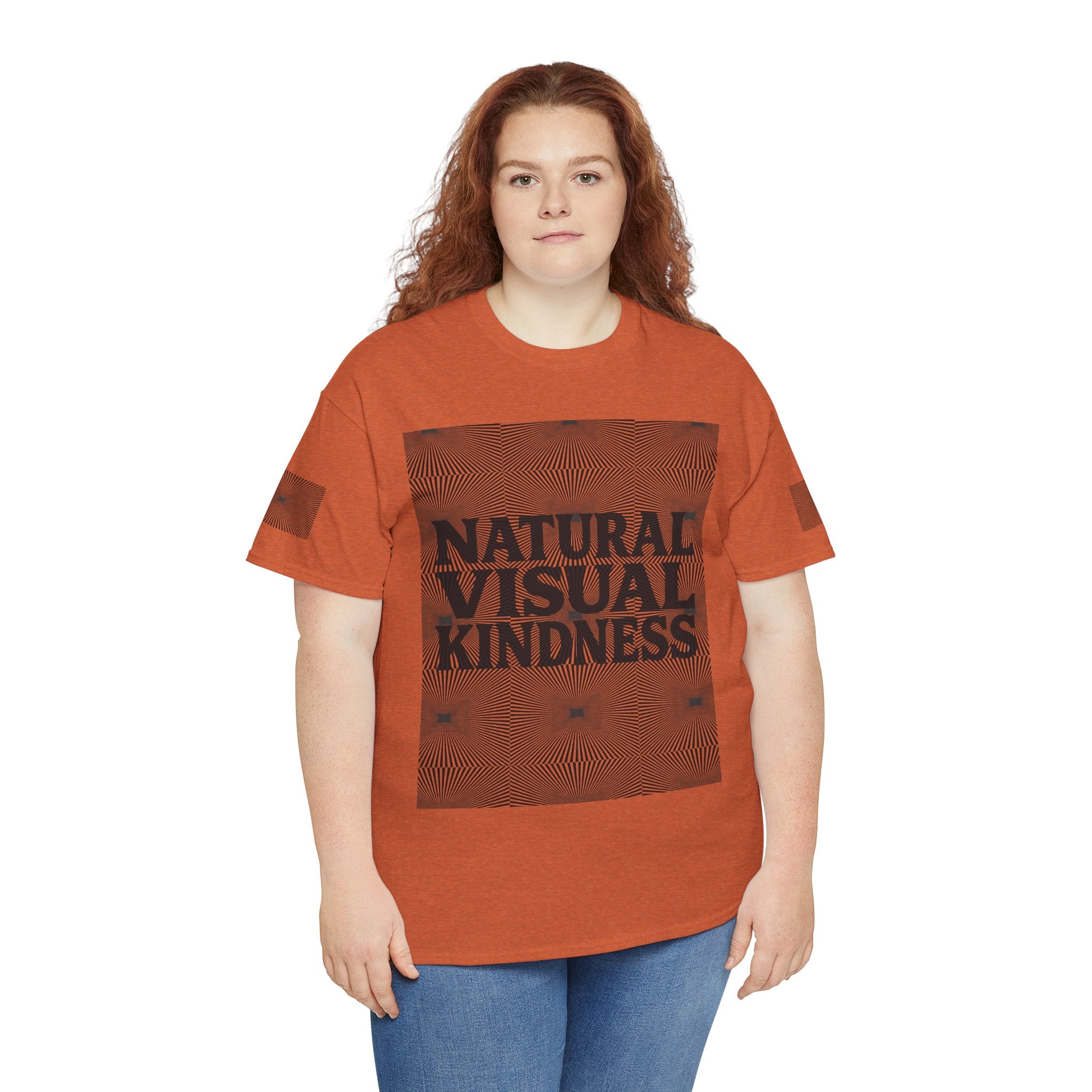 NVK NATURAL VISUAL KINDNESS TEE™ — Optical Art Graphic