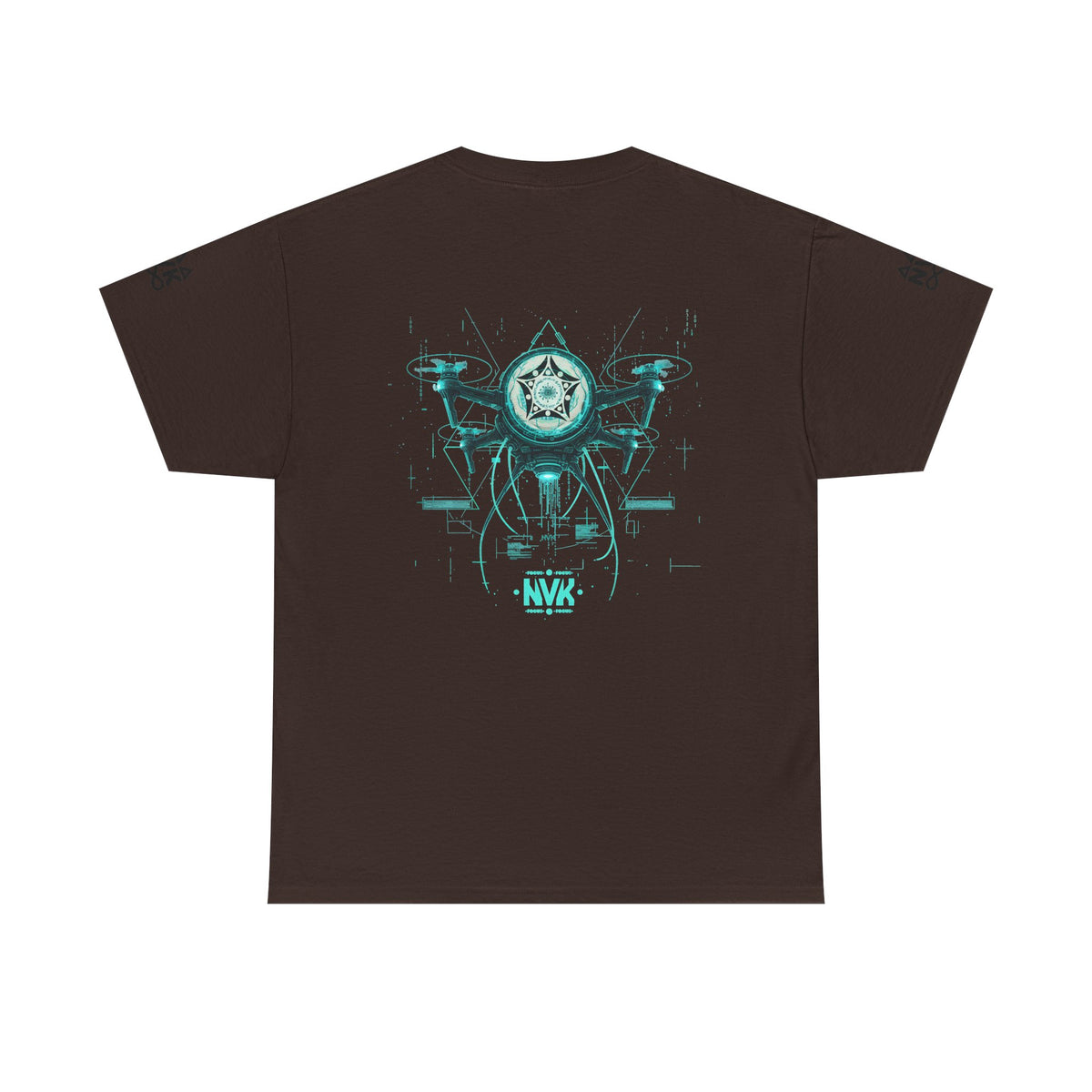 NVK ALIEN DRONE EMBLEM TEE™ — Futuristic Tech Graphic