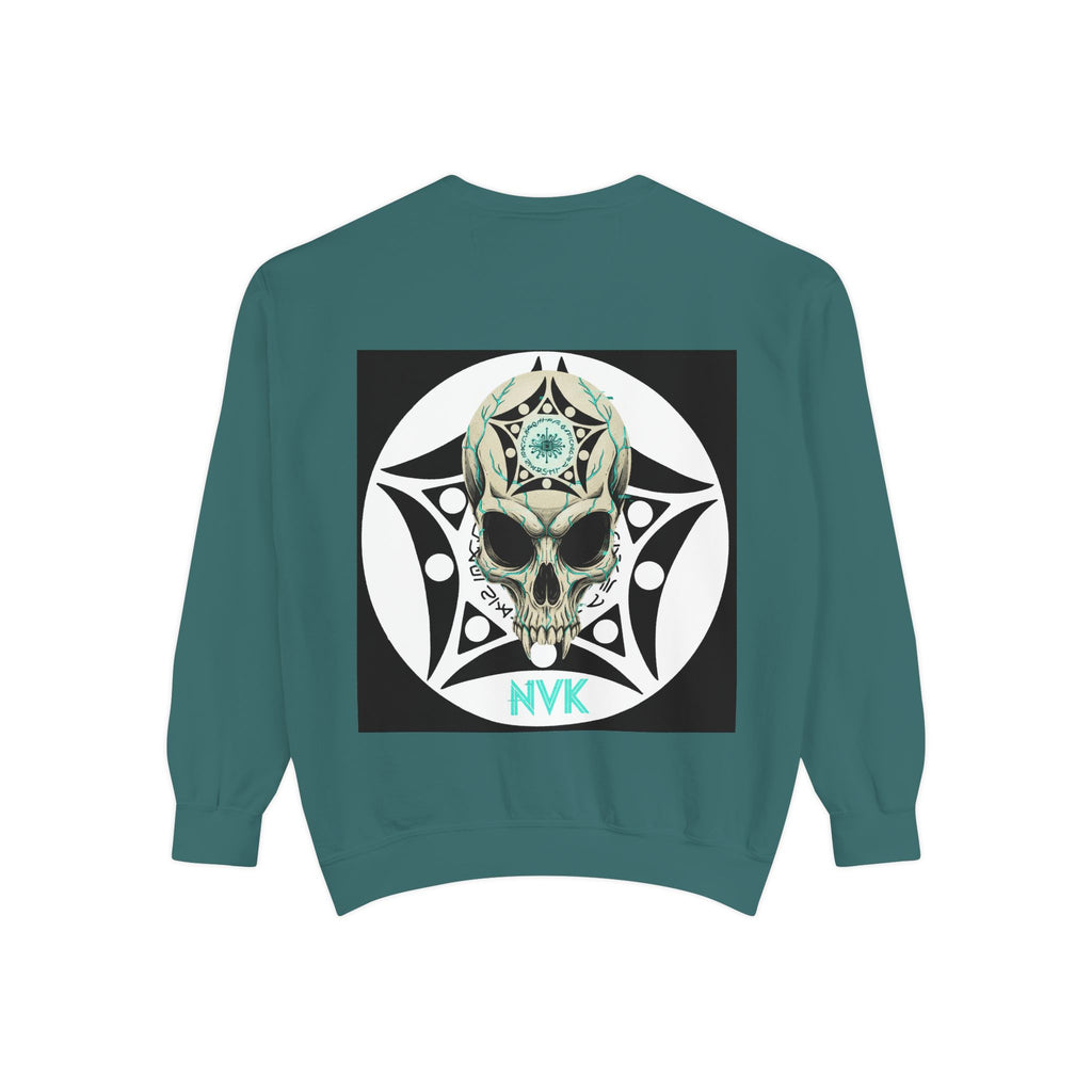 NVK BUGA SPHERE SKULL SWEATSHIRT™ — Graphic Crewneck