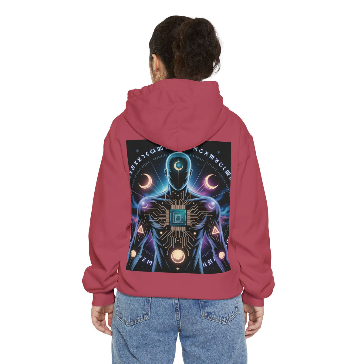 NVK AWAKE CIRCLE HOODIE™ — Minimalist Graphic Pullover