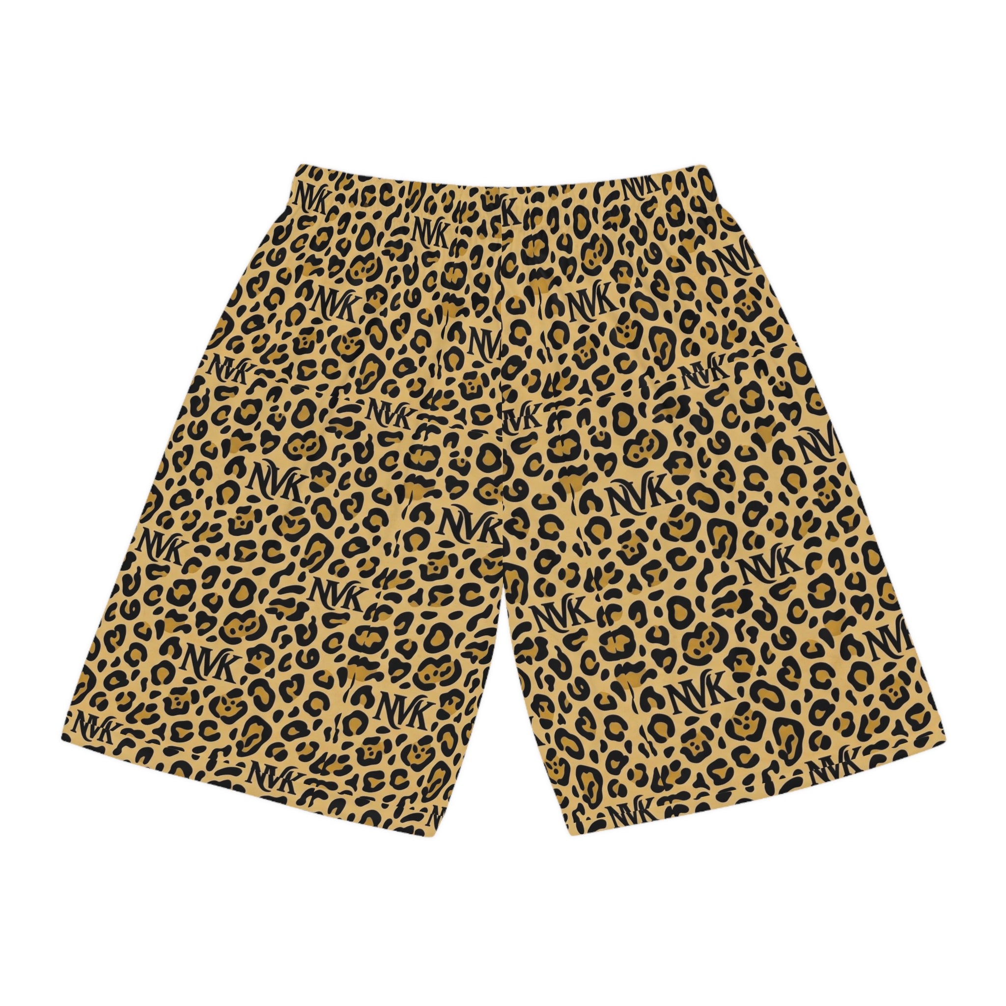 NVK LEOPARD BASKETBALL SHORTS™ — Men's AOP Athletic