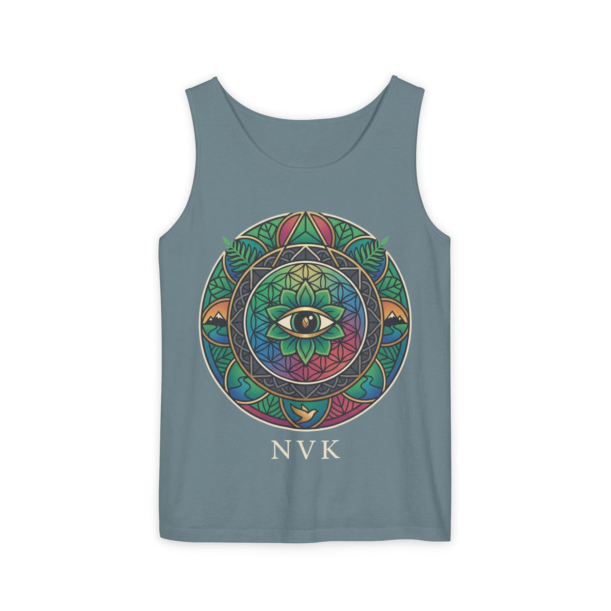 NVK MANDALA EYE TANK™ — Unisex Spiritual Graphic