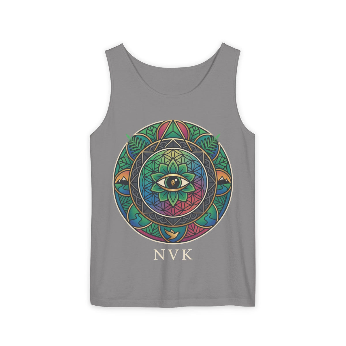 NVK MANDALA EYE TANK™ — Unisex Spiritual Graphic