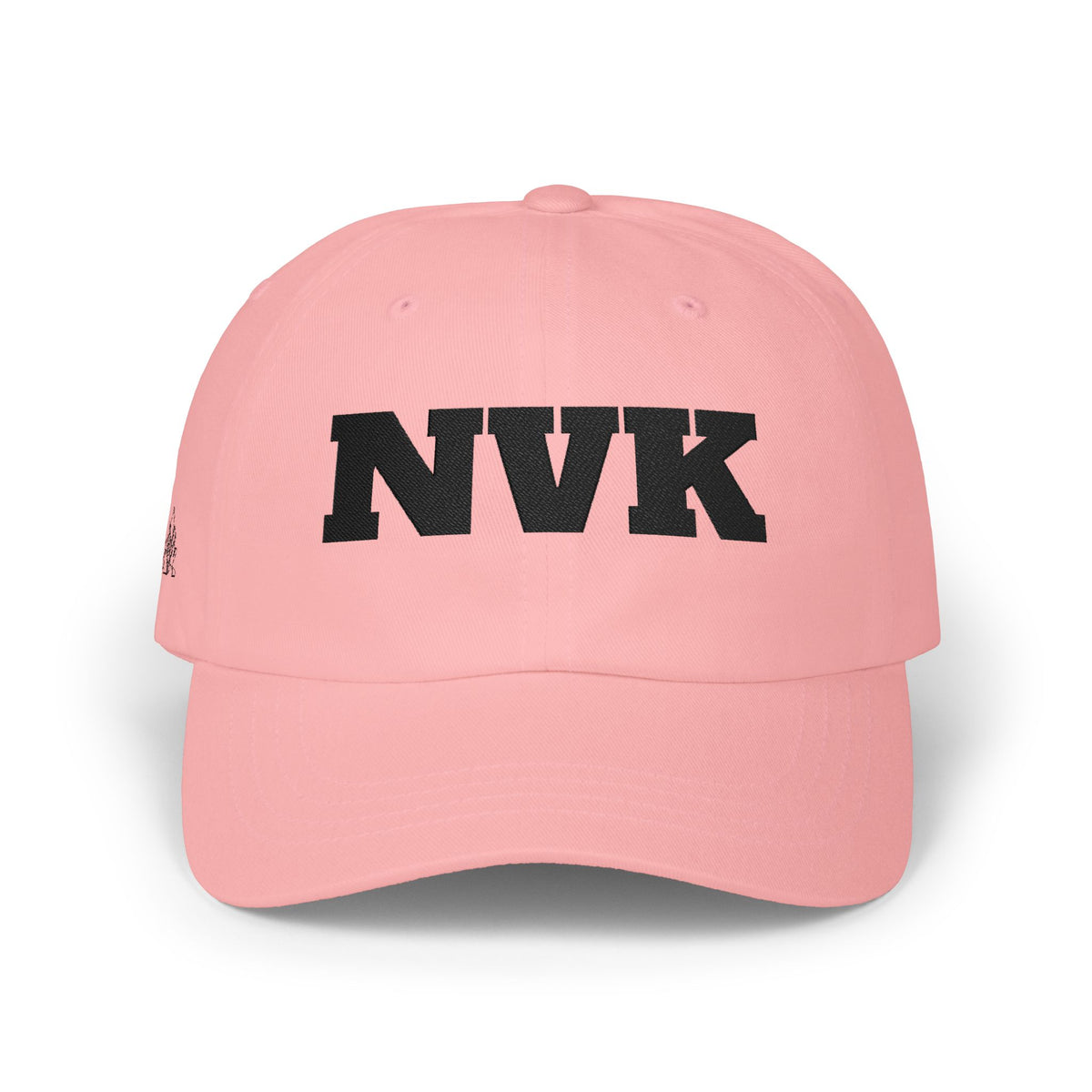 NVK EMBROIDERED DAD CAP™ — Classic White Baseball Hat
