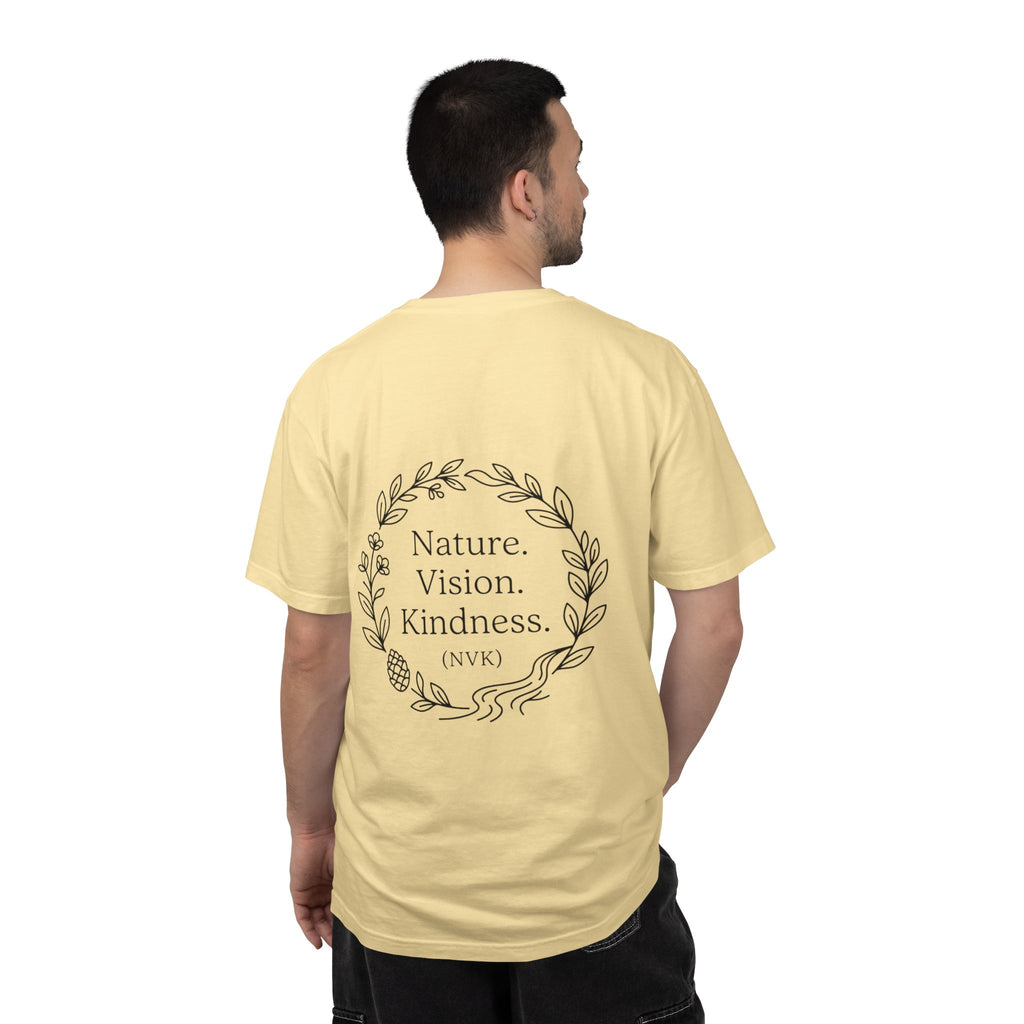 NVK NATURE VISION KINDNESS TEE™ — Floral Wreath Graphic