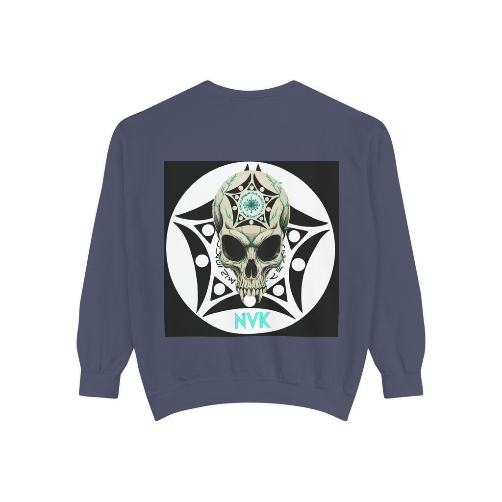 NVK BUGA SPHERE SKULL SWEATSHIRT™ — Graphic Crewneck