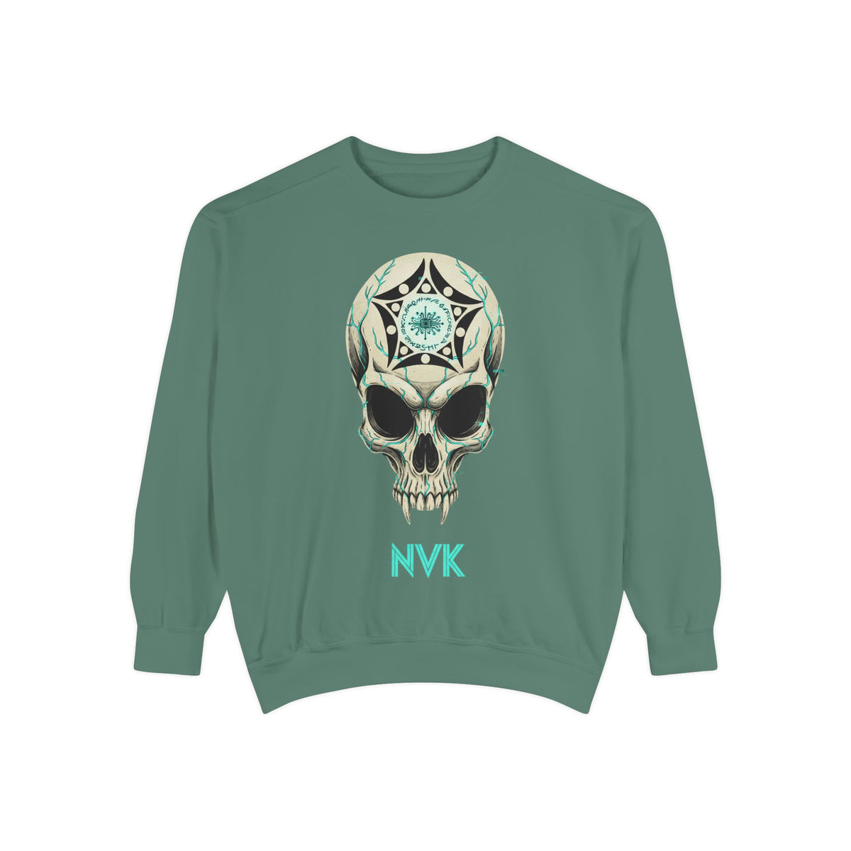 NVK BUGA SPHERE SKULL SWEATSHIRT™ — Graphic Crewneck