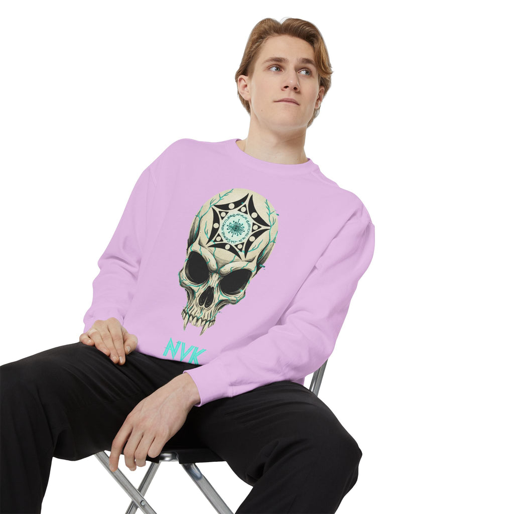 NVK BUGA SPHERE SKULL SWEATSHIRT™ — Graphic Crewneck