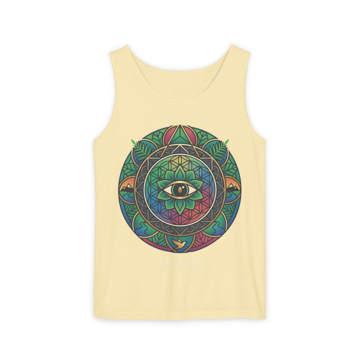 NVK MANDALA EYE TANK™ — Unisex Spiritual Graphic
