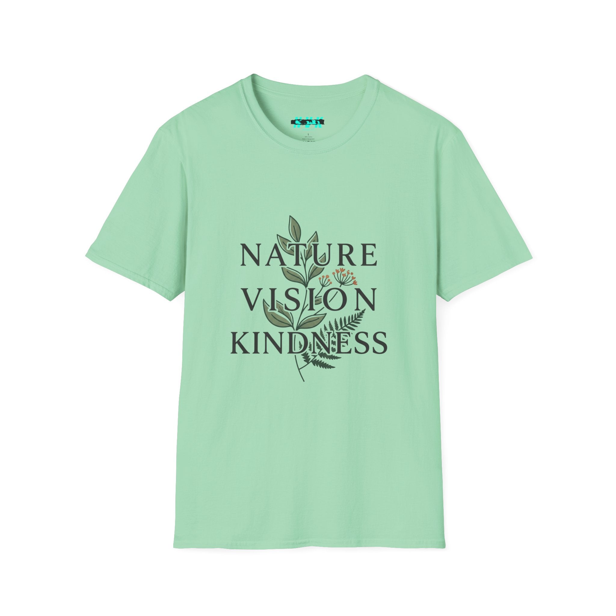 NVK NATURE VISION TEE™ — Botanical Graphic, Everyday Wear