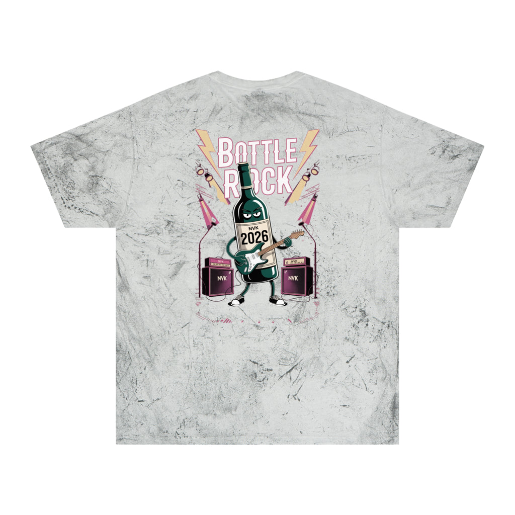 NVK BOTTLE ROCK TEE™ — Vintage Tie-Dye Graphic