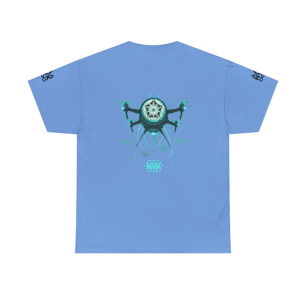 NVK ALIEN DRONE EMBLEM TEE™ — Futuristic Tech Graphic