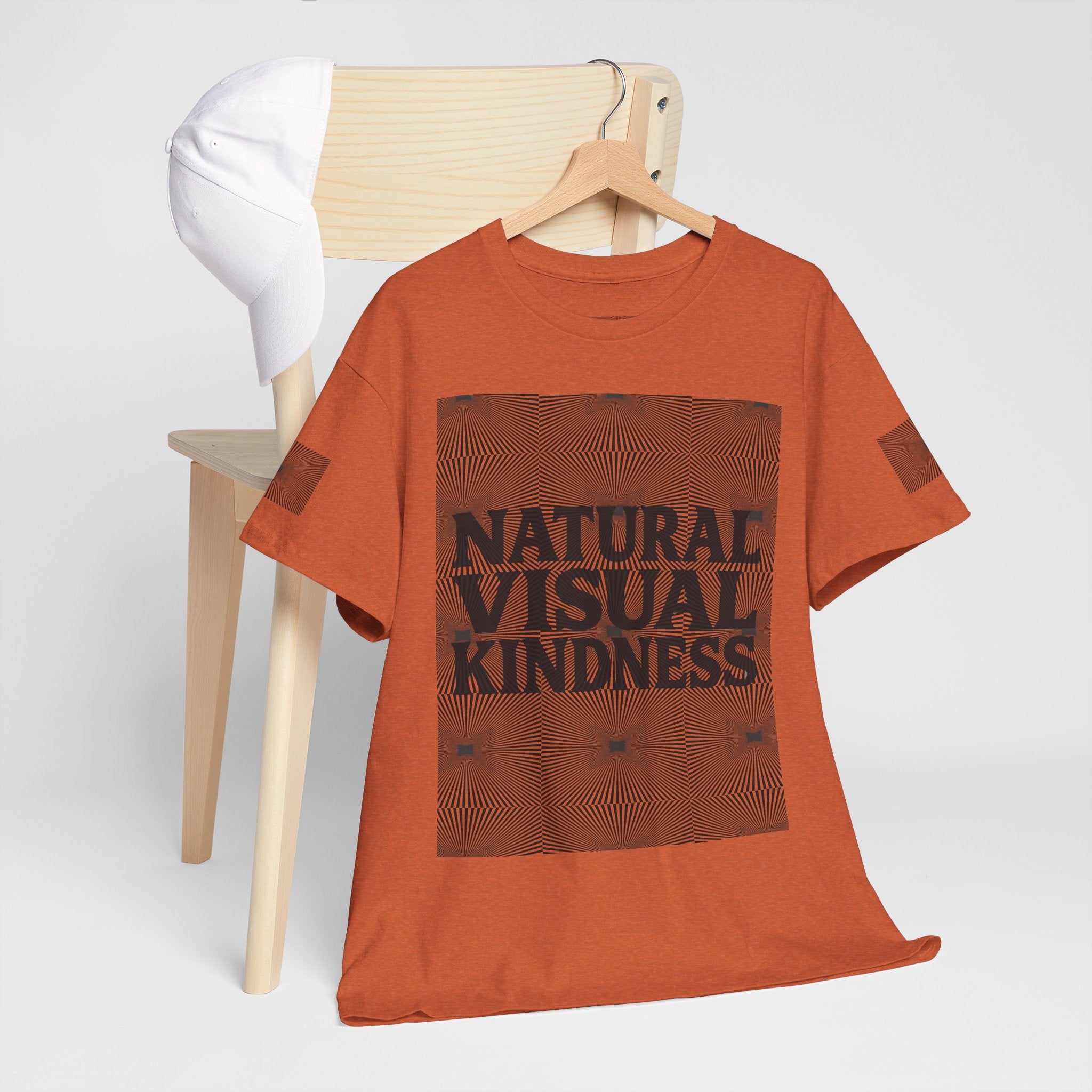 NVK NATURAL VISUAL KINDNESS TEE™ — Optical Art Graphic