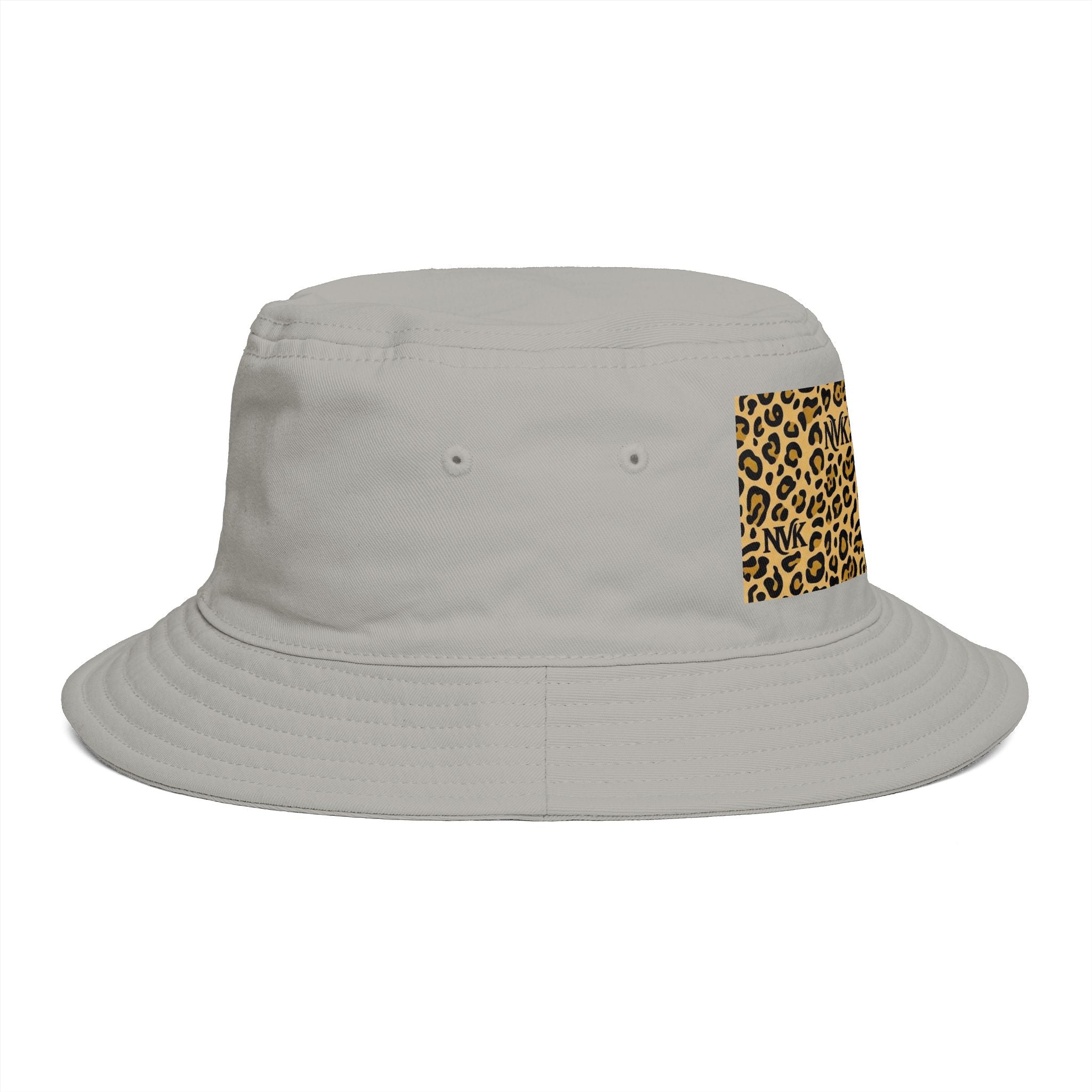 NVK LEOPARD BUCKET HAT™ — Brown Safari Print Sun Hat